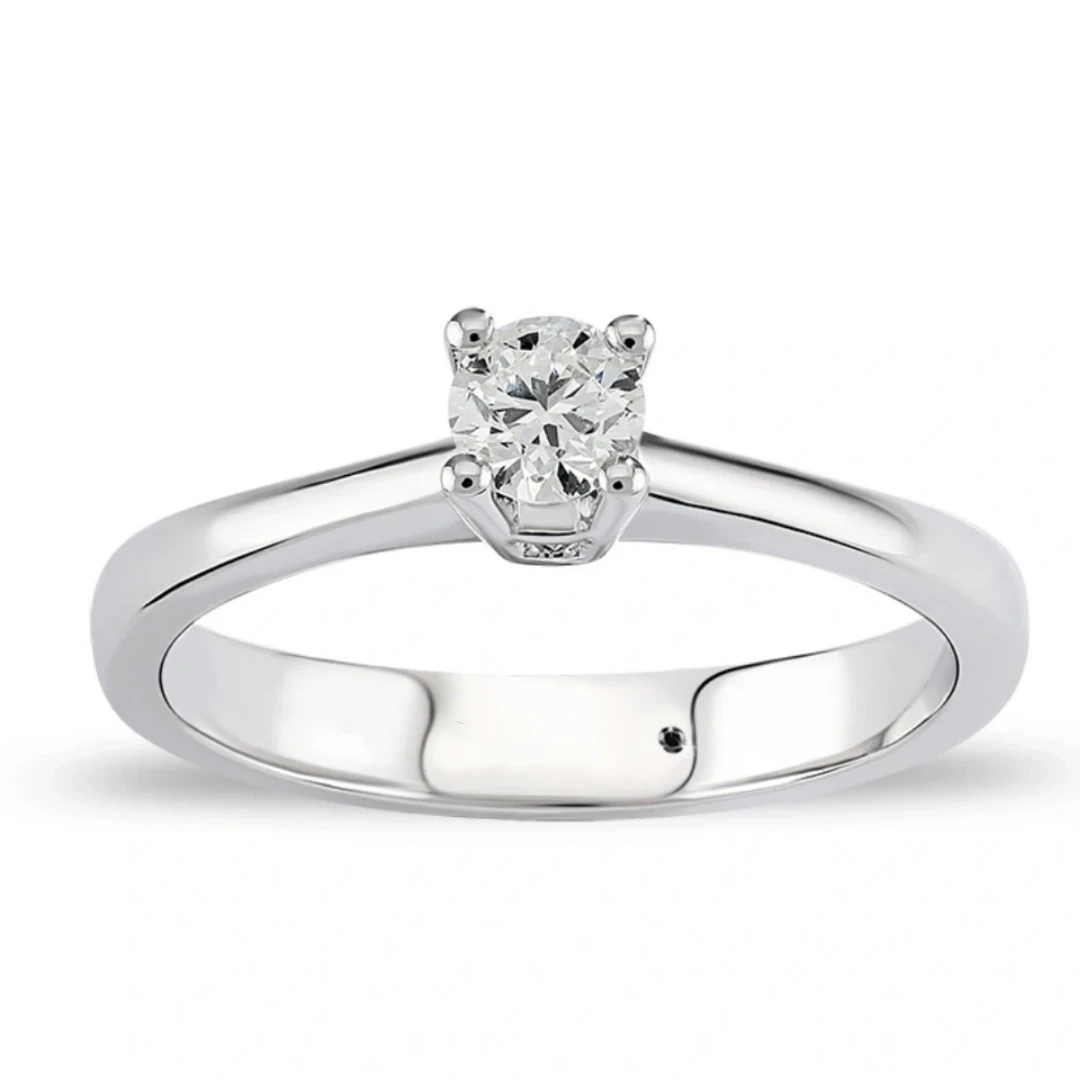 0,25 Karat Tektaş Pırlanta Yüzük