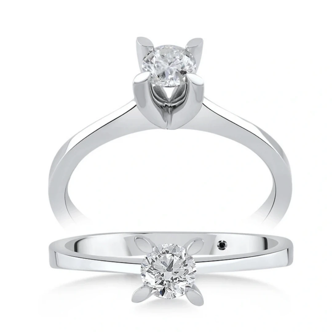 0,25 Karat Tektaş Pırlanta Yüzük