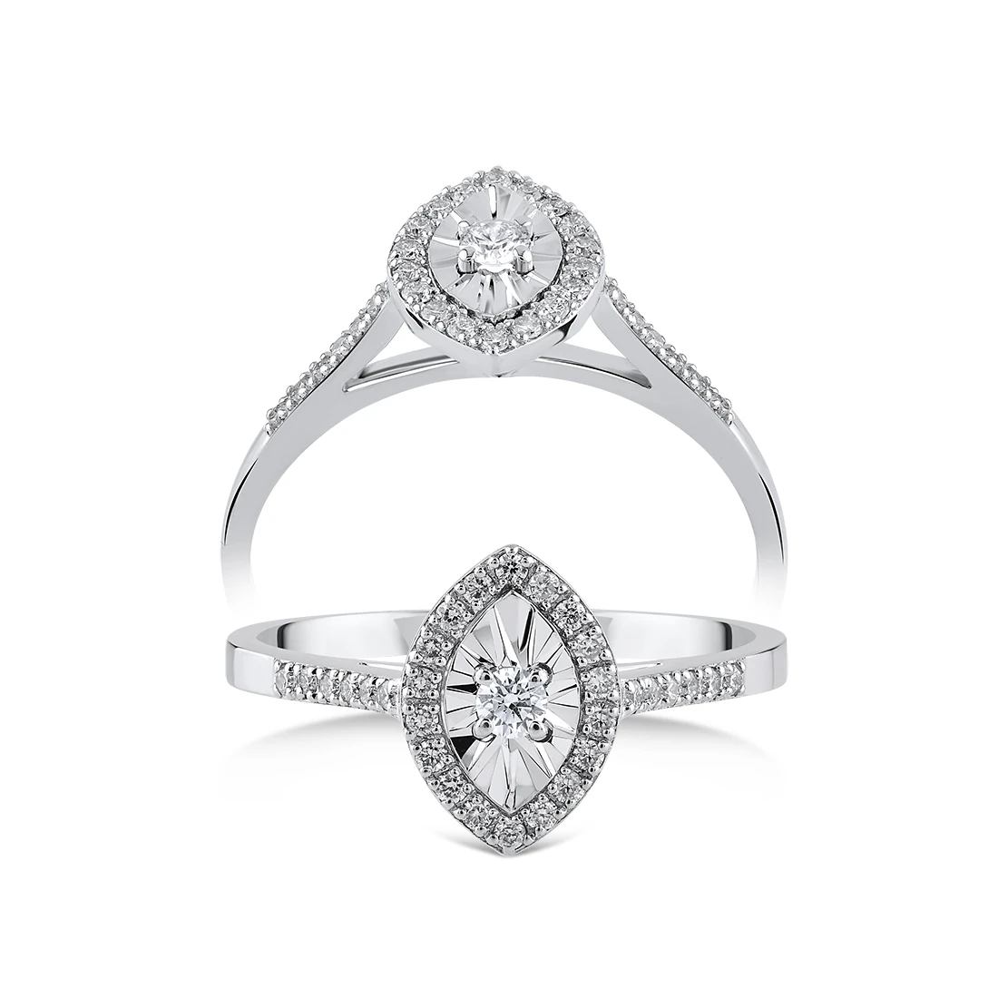 0,17 Karat Tasarım Pırlanta Yüzük