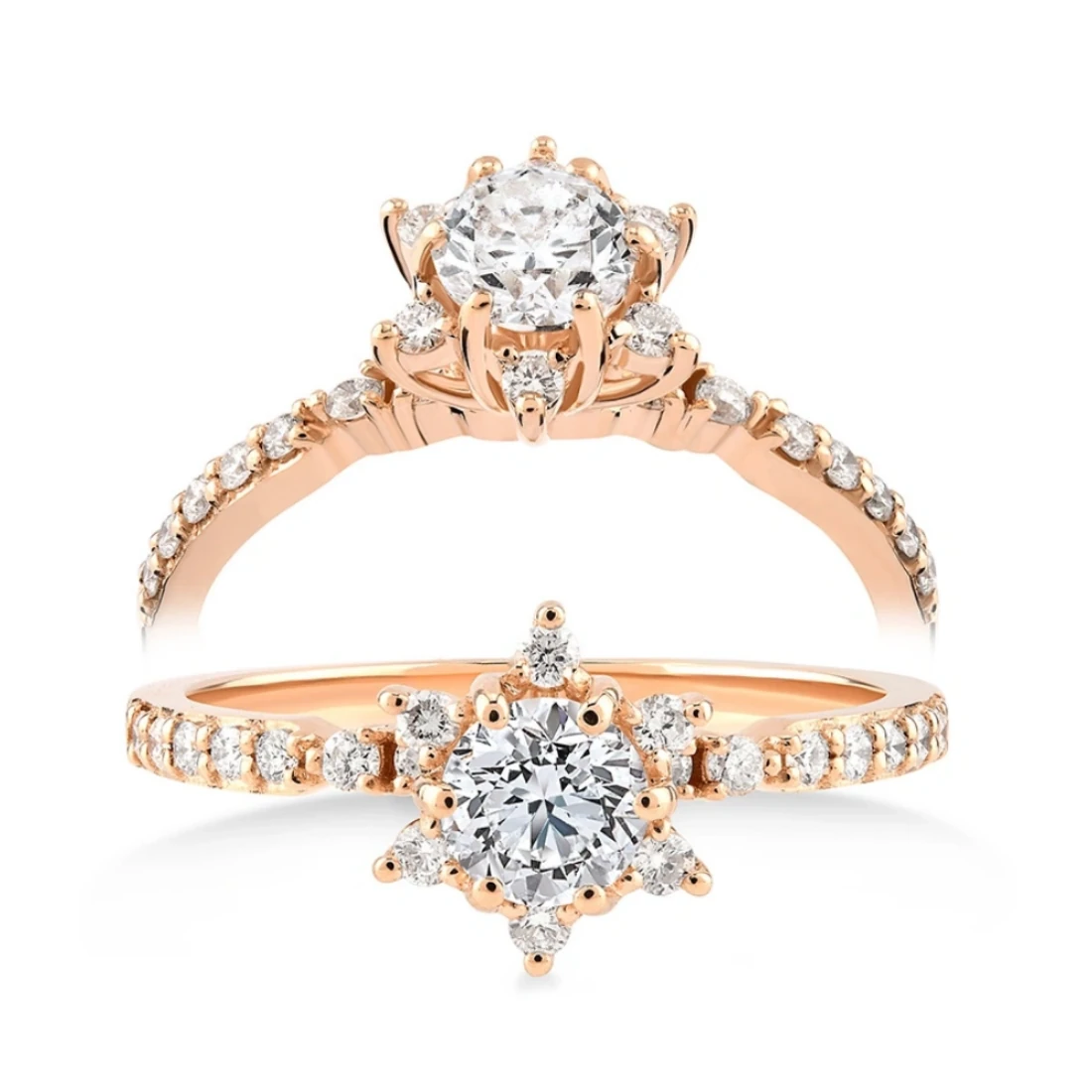 0,60 Karat Tasarım Tektaş Pırlanta Yüzük