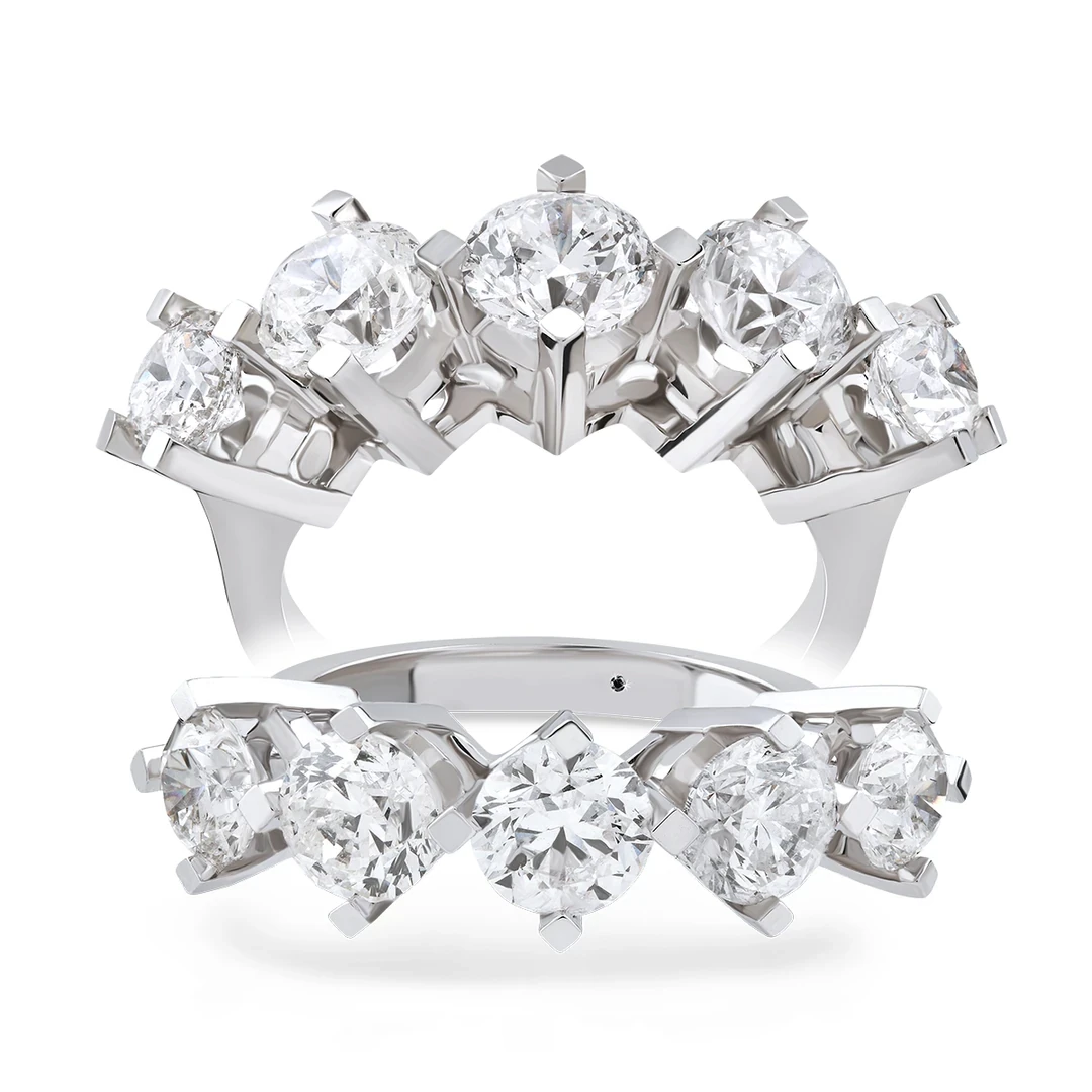 3,00 Karat Pırlanta Beştaş Yüzük