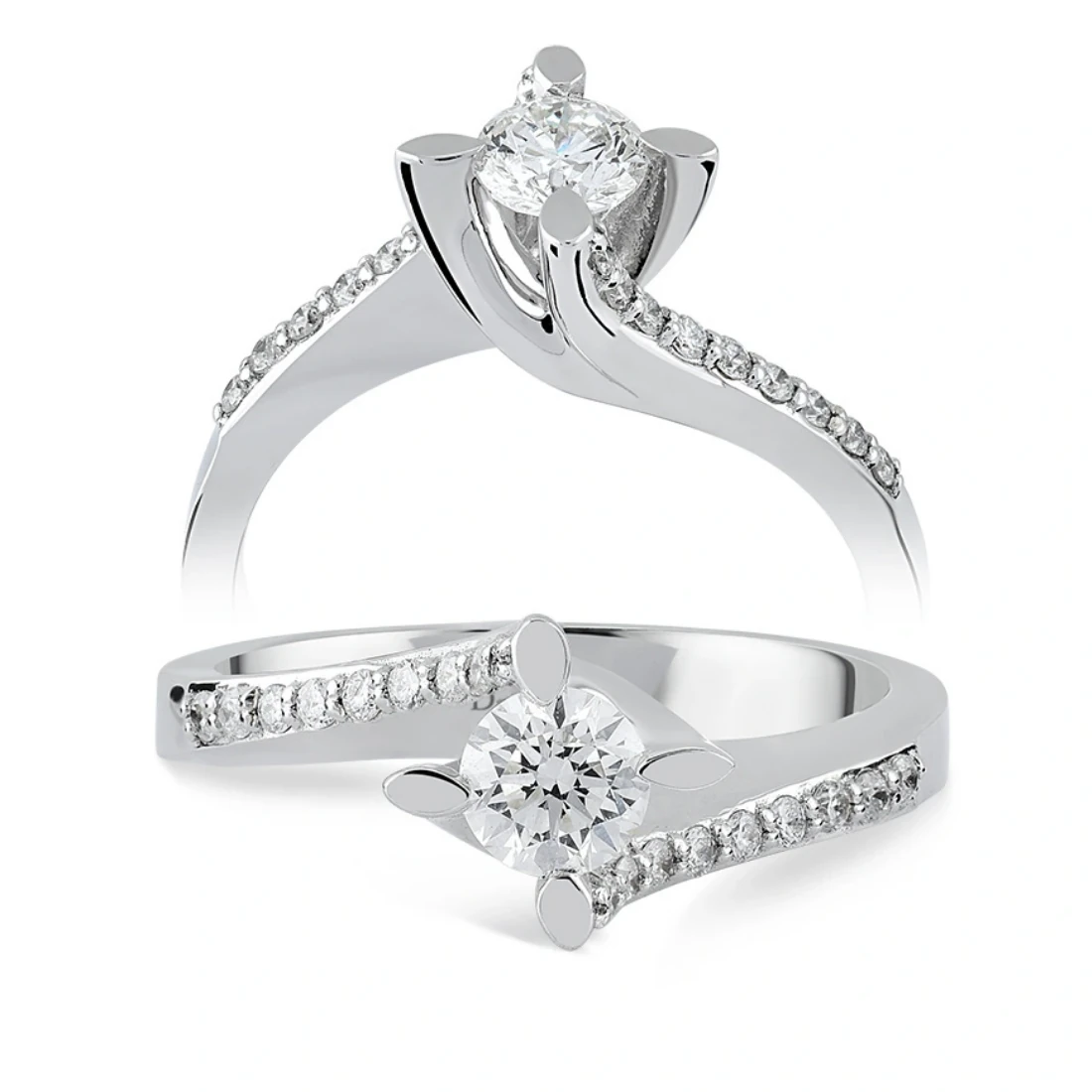 0,47 Karat Tektaş Pırlanta Yüzük