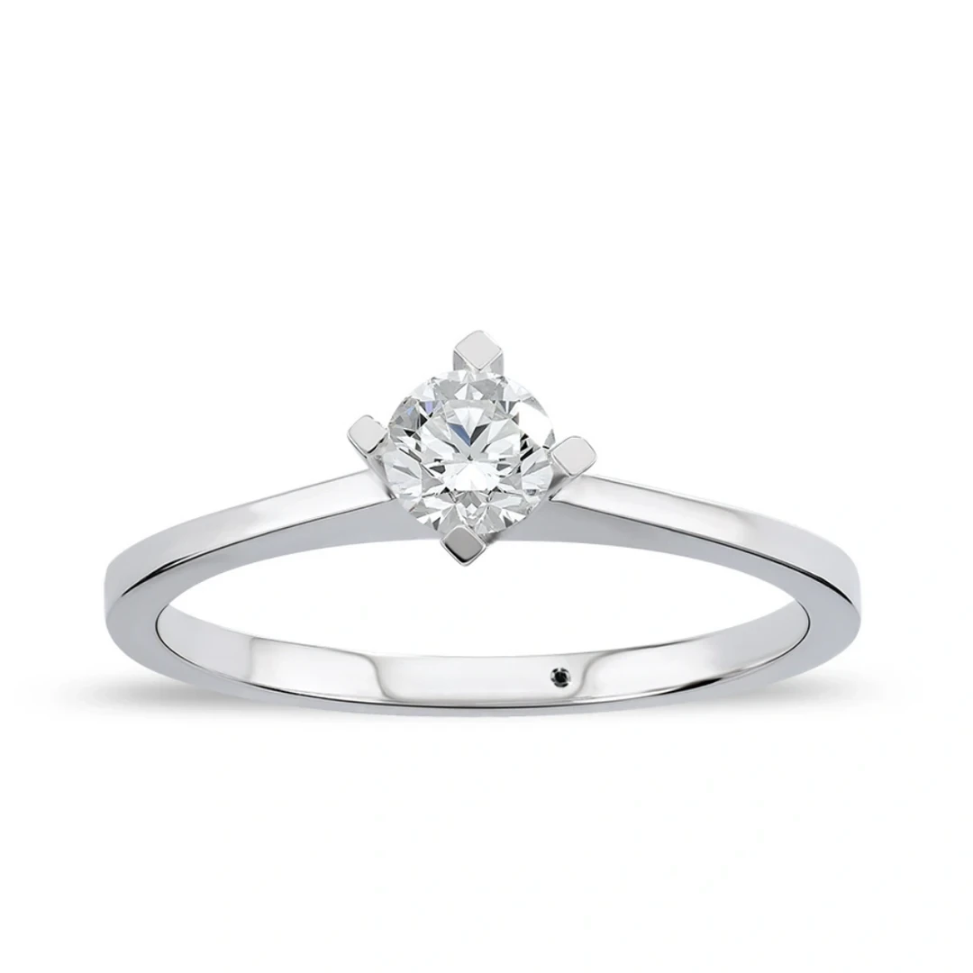 0,25 Karat Tektaş Pırlanta Yüzük