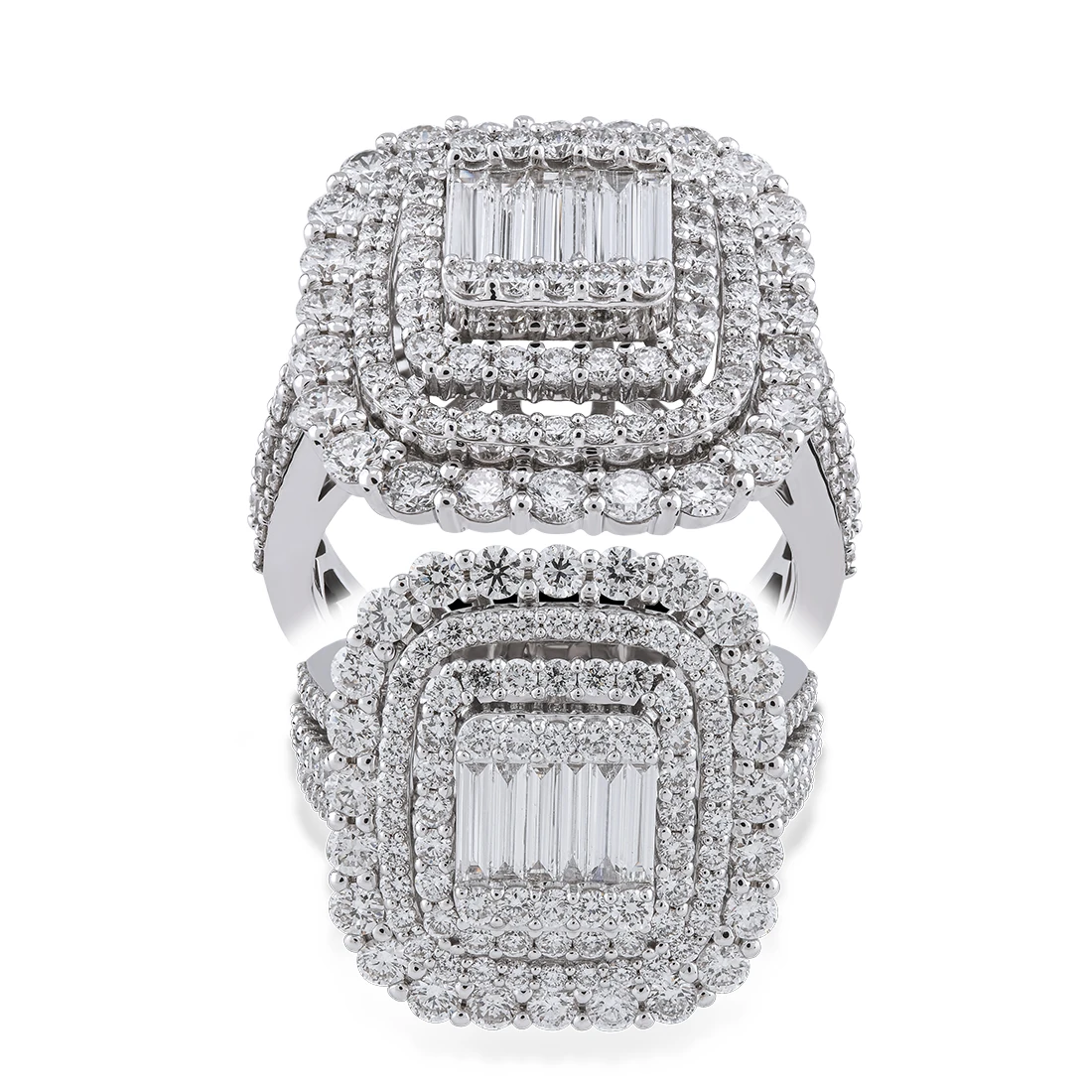 2,00 Karat Pırlanta Baget Tasarım Yüzük