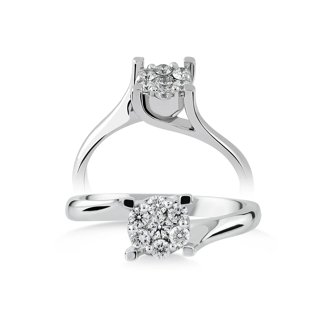 0,20 Karat Tasarım Pırlanta Yüzük