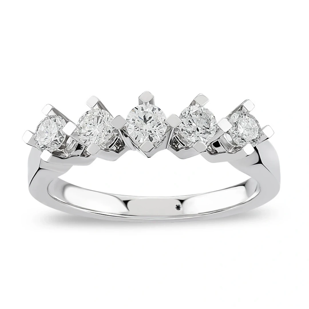 1,25 Karat Pırlanta Beştaş Yüzük