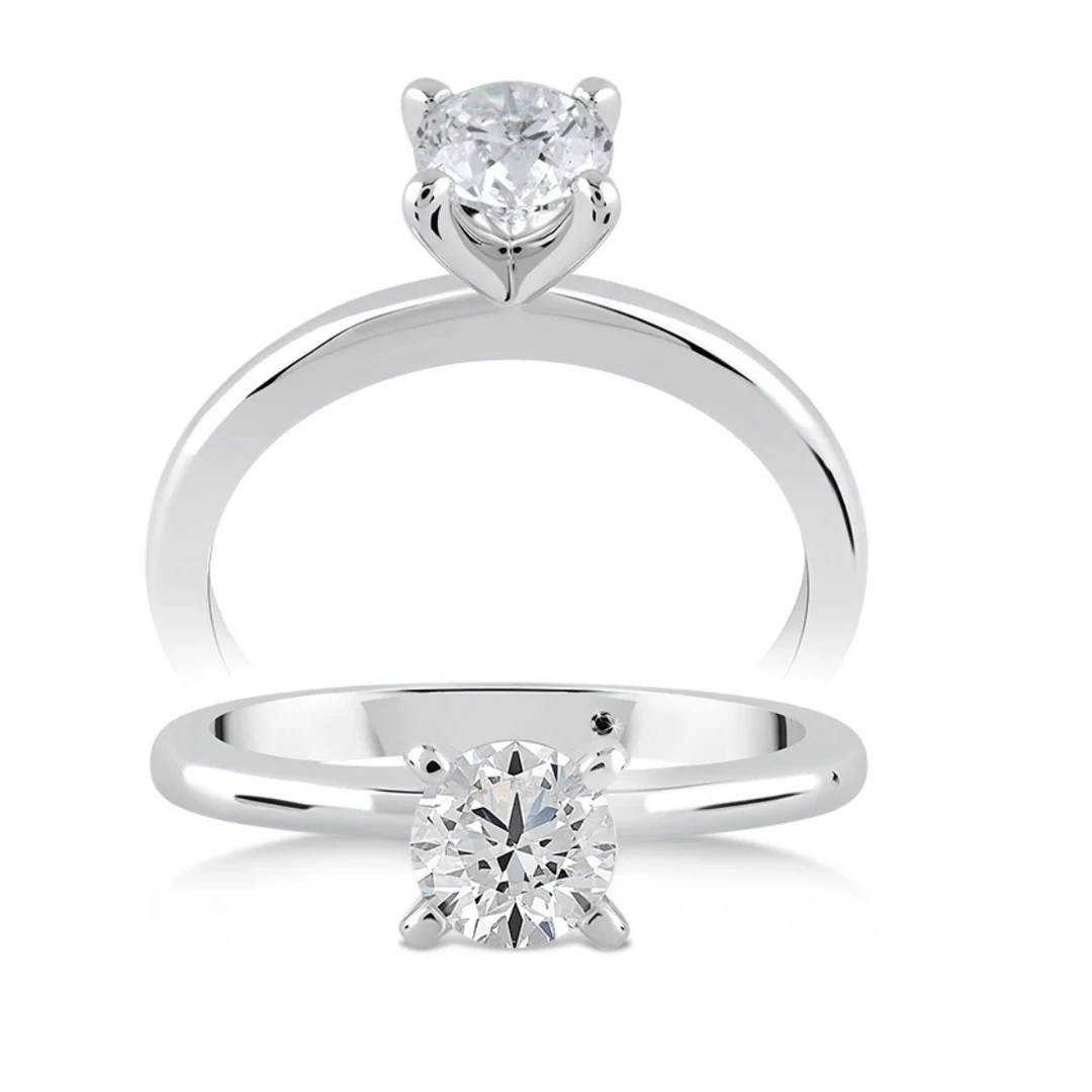 0,45 Karat Tektaş Pırlanta Yüzük