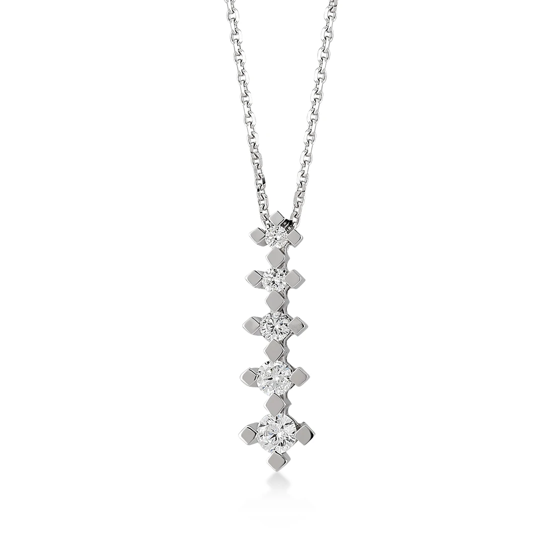 0,31 Karat Pırlanta Beştaş Kolye