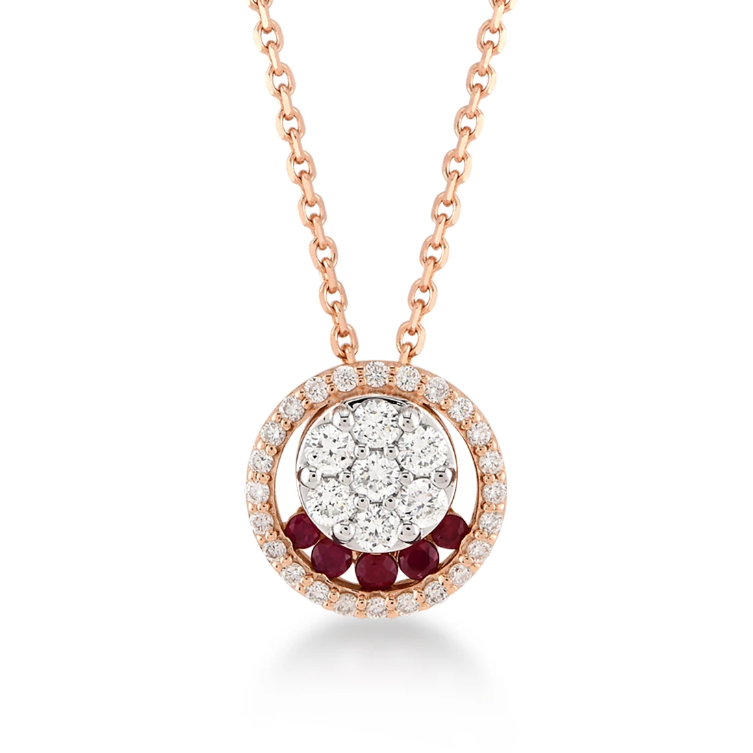 0,70 Karat Pırlanta Tasarım Kolye