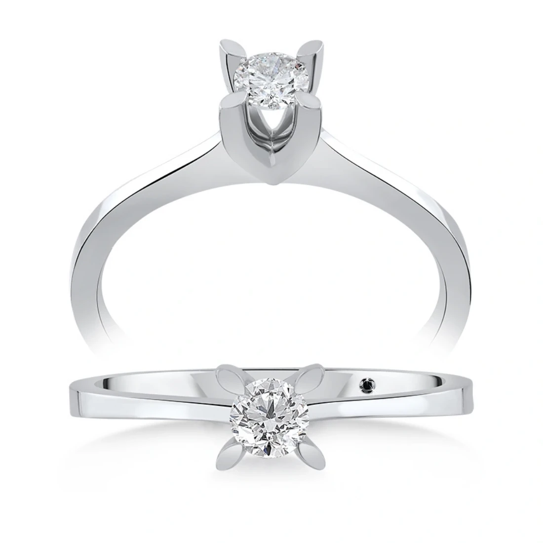 0,29 Karat Tektaş Pırlanta Yüzük