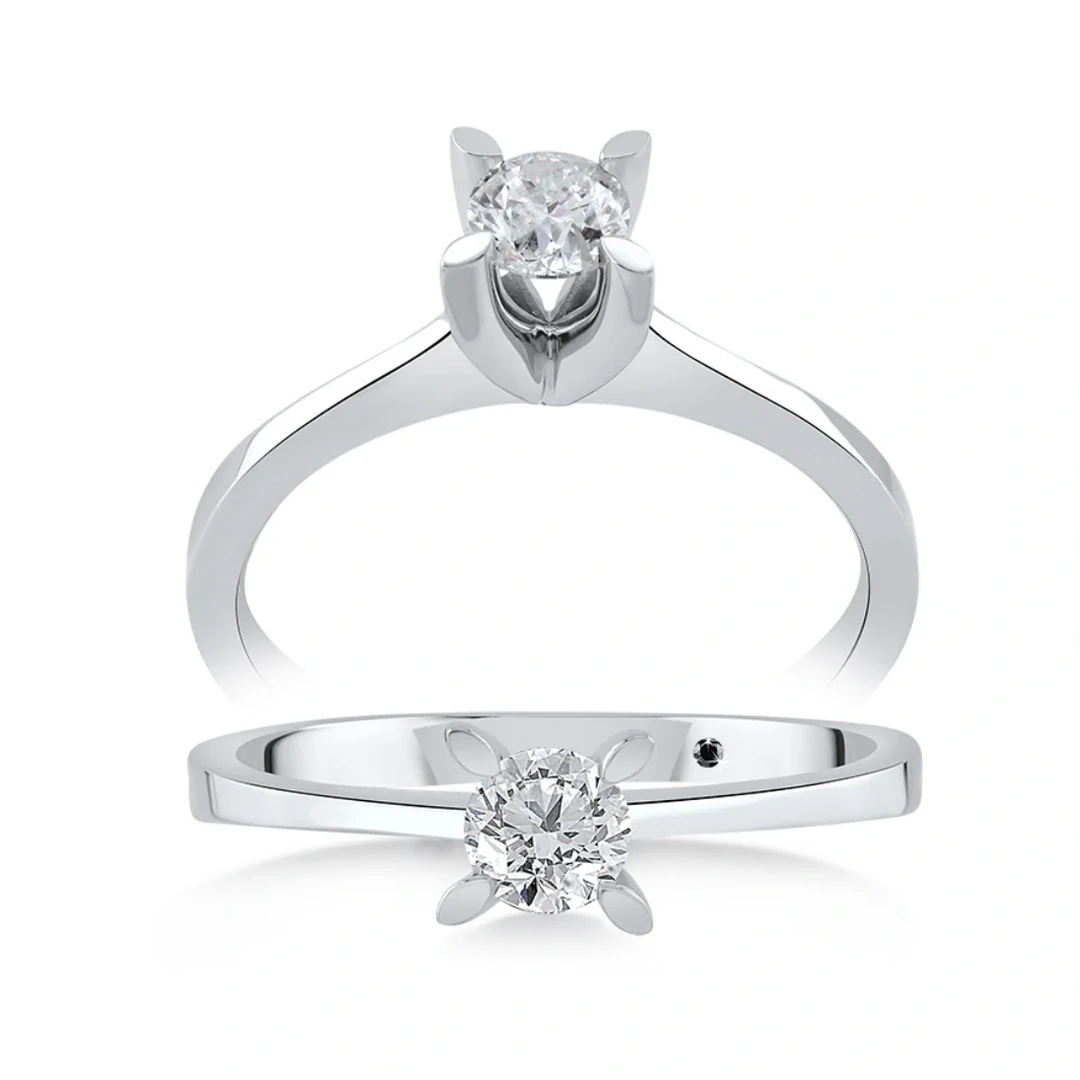 0,25 Karat Tektaş Pırlanta Yüzük