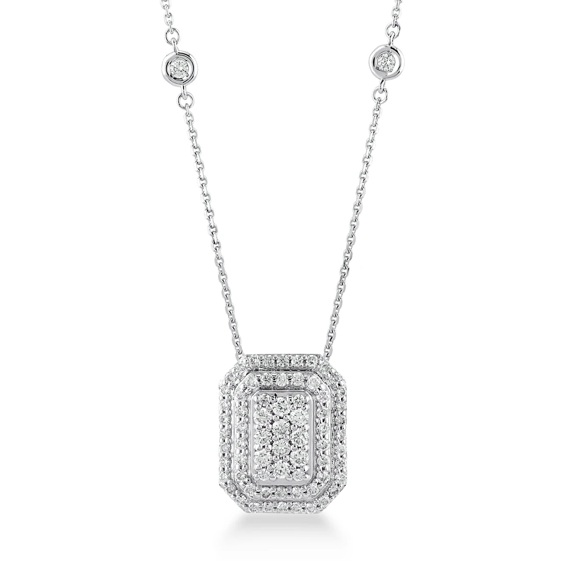 0,70 Karat Pırlanta Tasarım Kolye