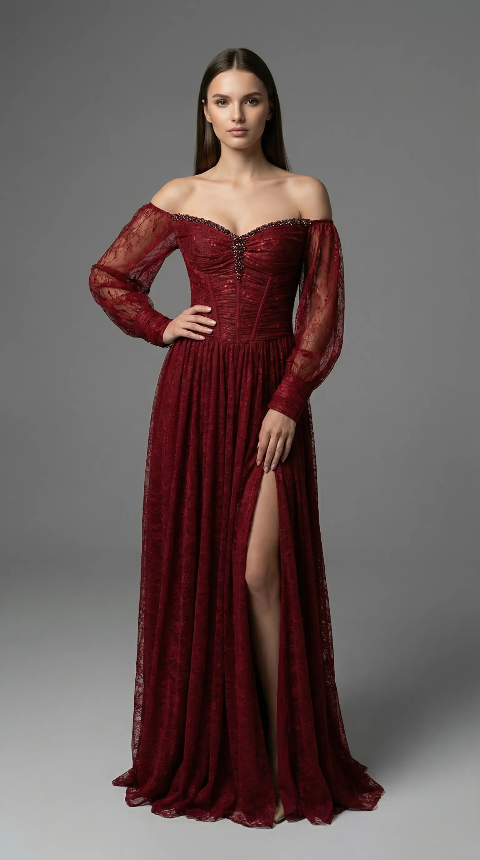 burgundy lace strapless dress Burgundy Lace Strapless Asymmetric Mini Dress