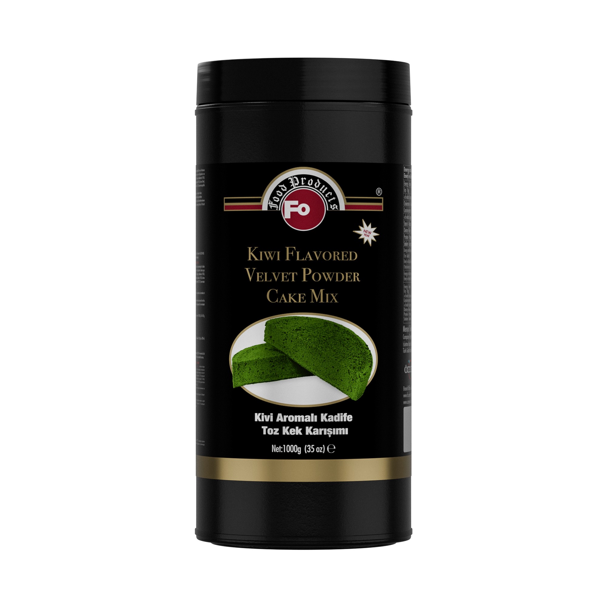 Kivi Aromalı Kadife Kek Karışımı 1 kg