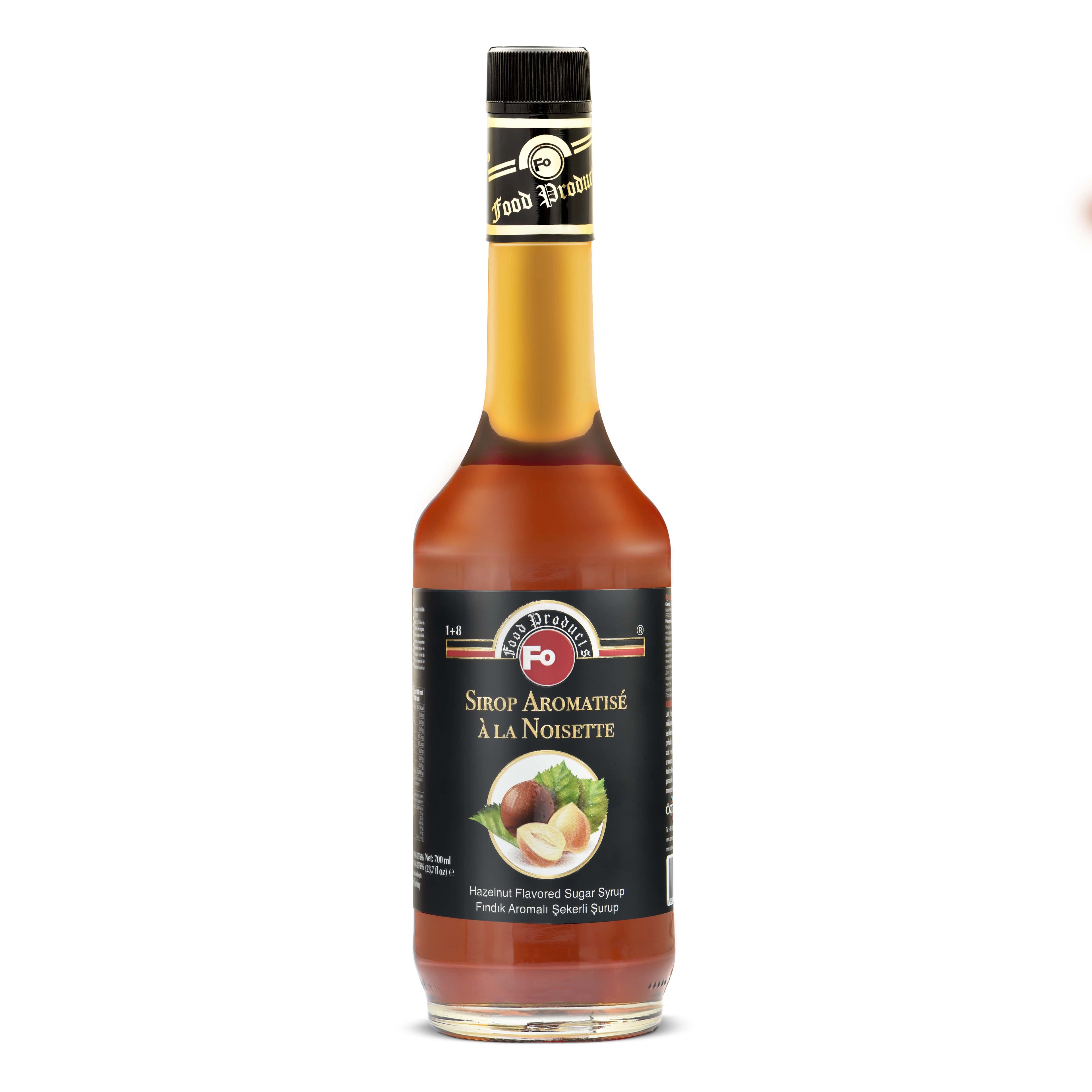 Fındık Aromalı Şurup - Şekerli 700 ml