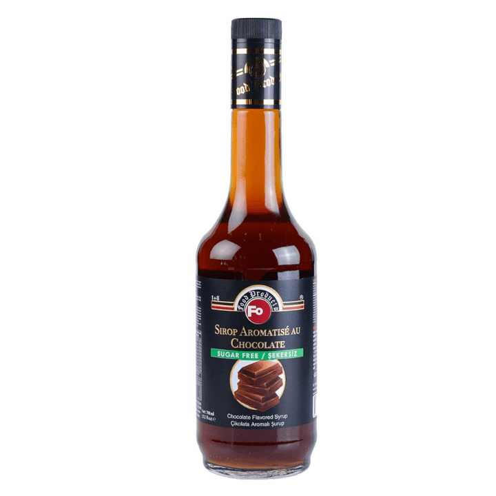 Çikolata Aromalı Şurup - Şekersiz 700 ml