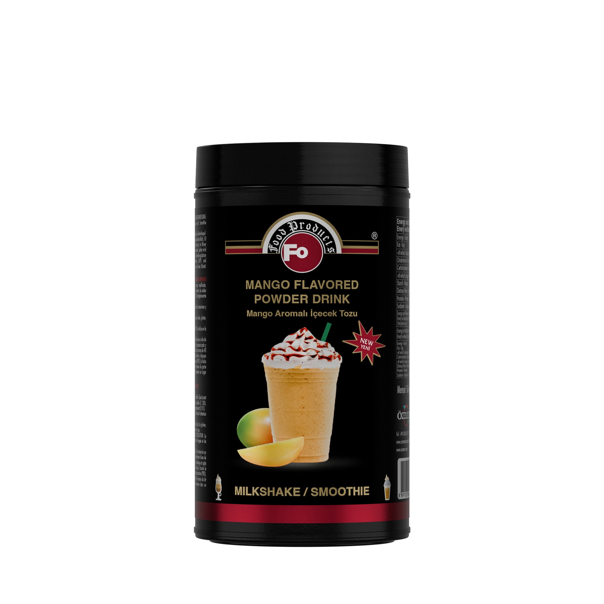 Mango Aromalı İçecek Tozu / Milkshake 1 Kg