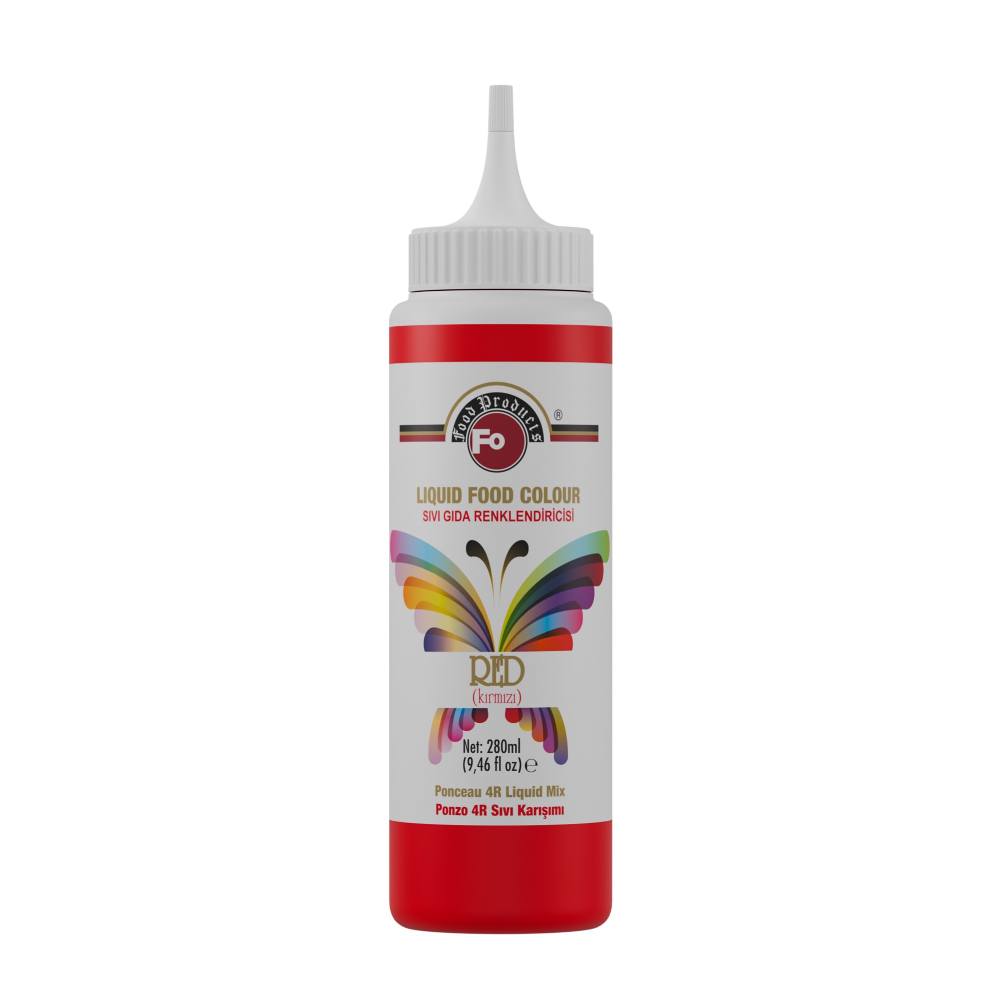 Kırmızı Sıvı Gıda Boyası 280 ml