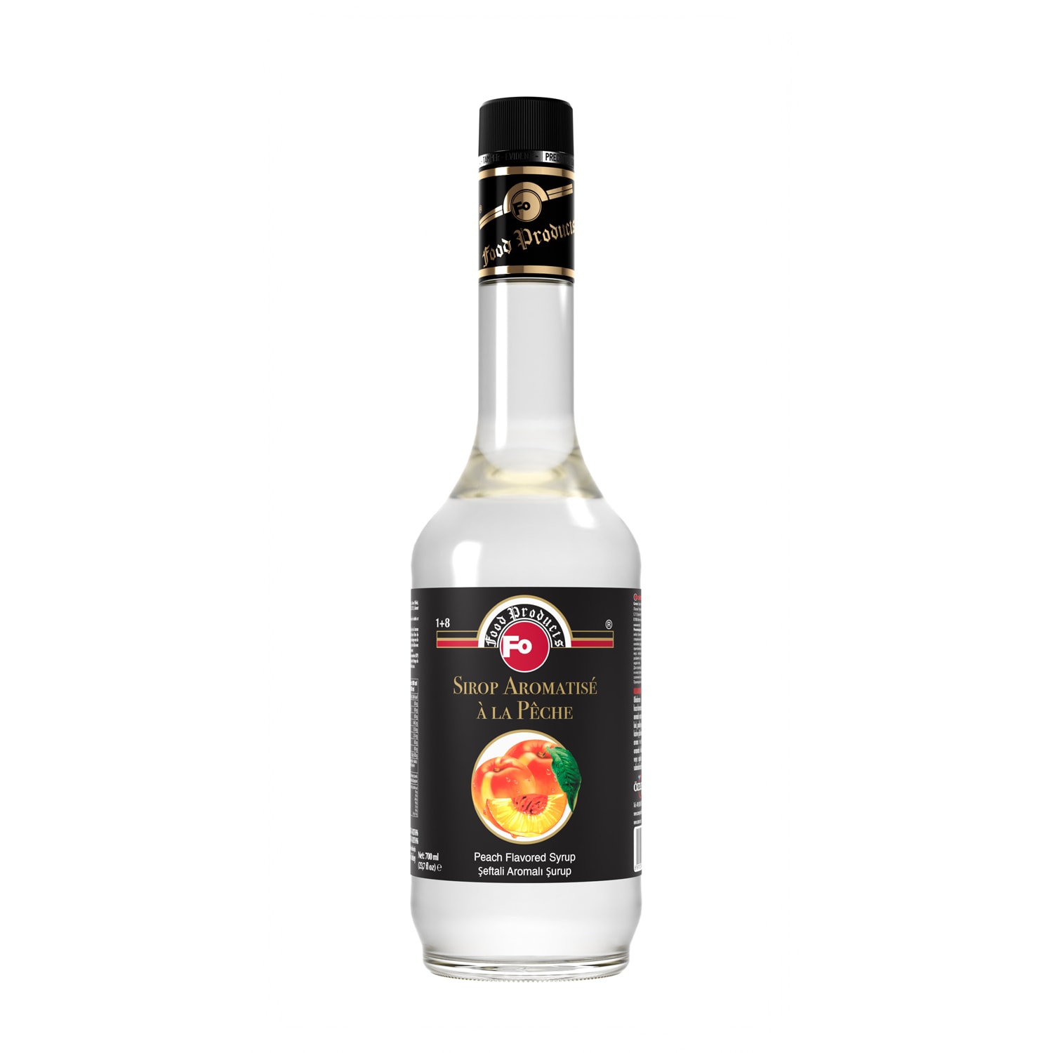 Şeftali Aromalı Şurup 700 ml