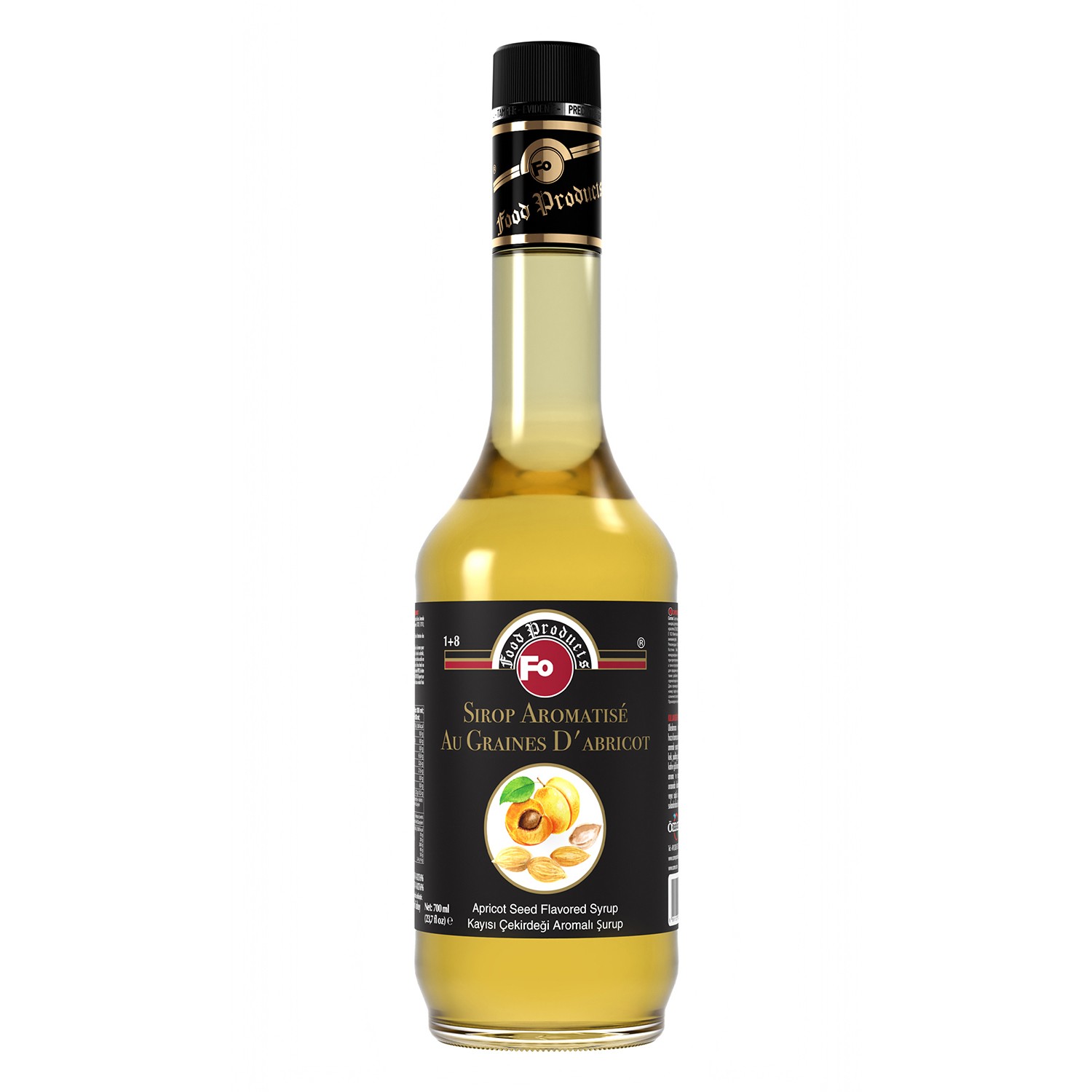 Kayısı Çekirdeği Aromalı Şurup 700 ml