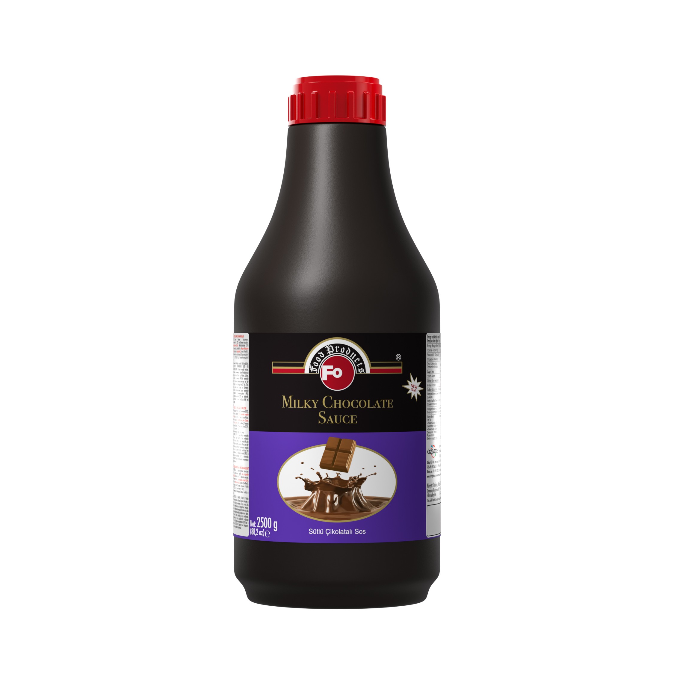 Sütlü Çikolatalı Sos-Profesyonel 2,5Kg (Pompa Hediyeli)