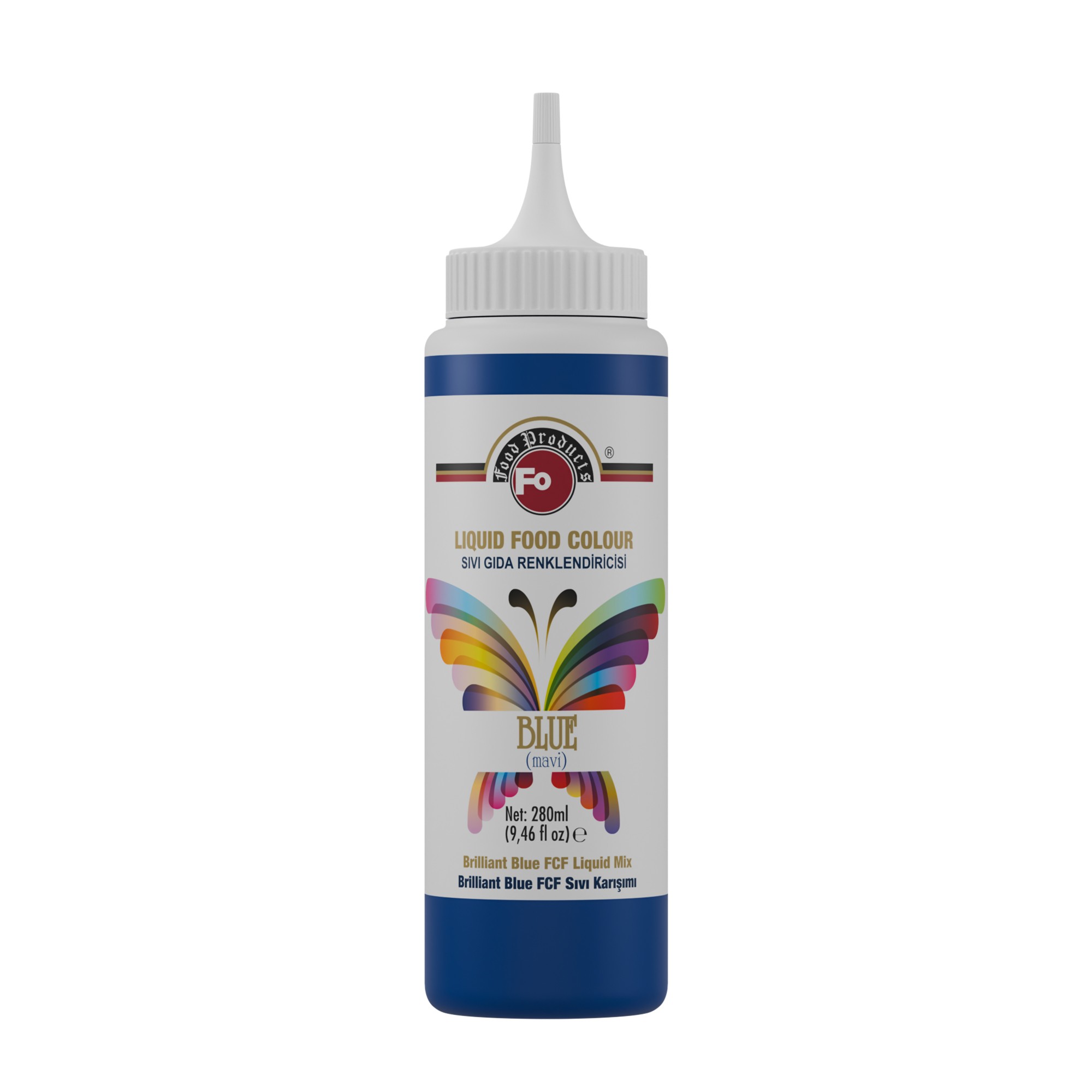 Mavi Sıvı Gıda Boyası 280 ml