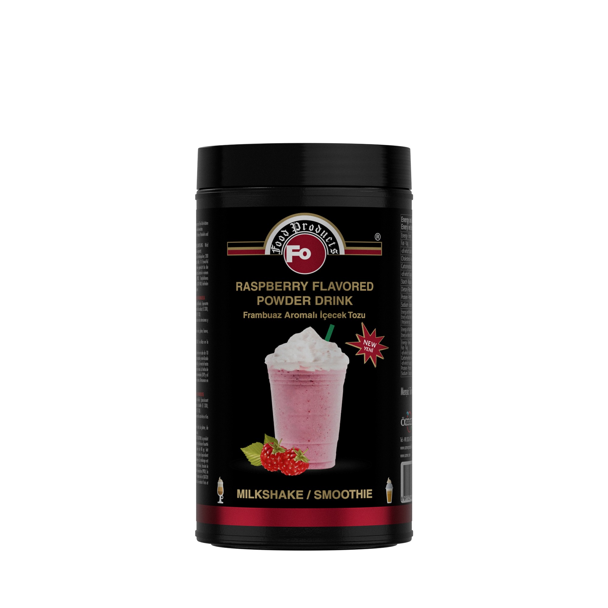 Frambuaz Aromalı İçecek Tozu / Milkshake 1 Kg