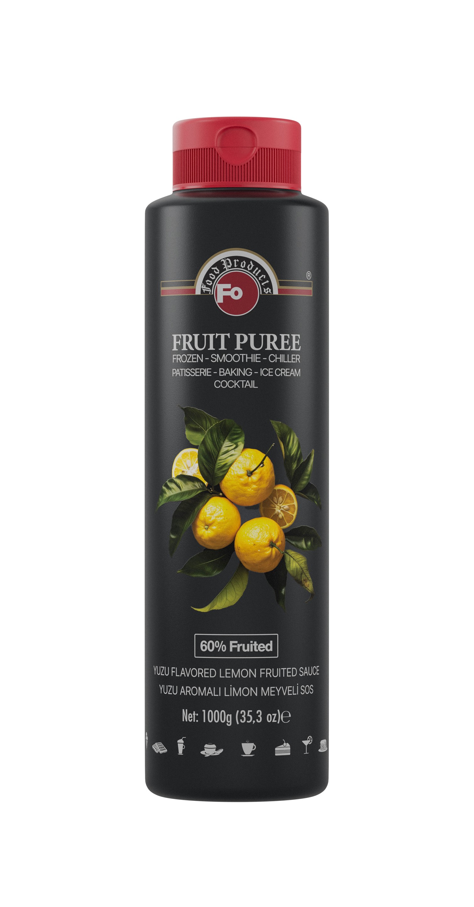 Yuzu Aromalı Limon Meyveli Sos 1 Kg