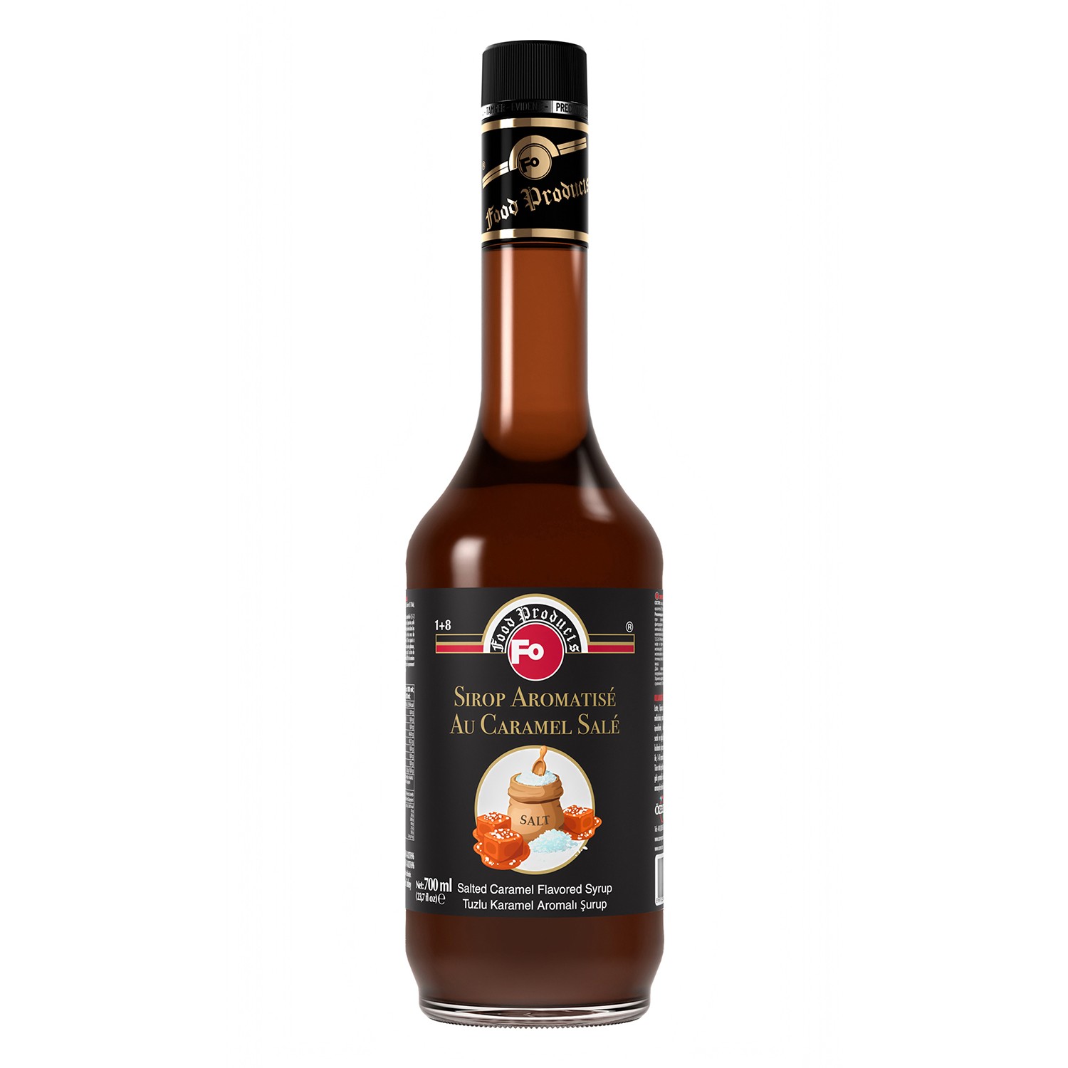 Tuzlu Karamel Aromalı Kokteyl Şurubu 700 ml