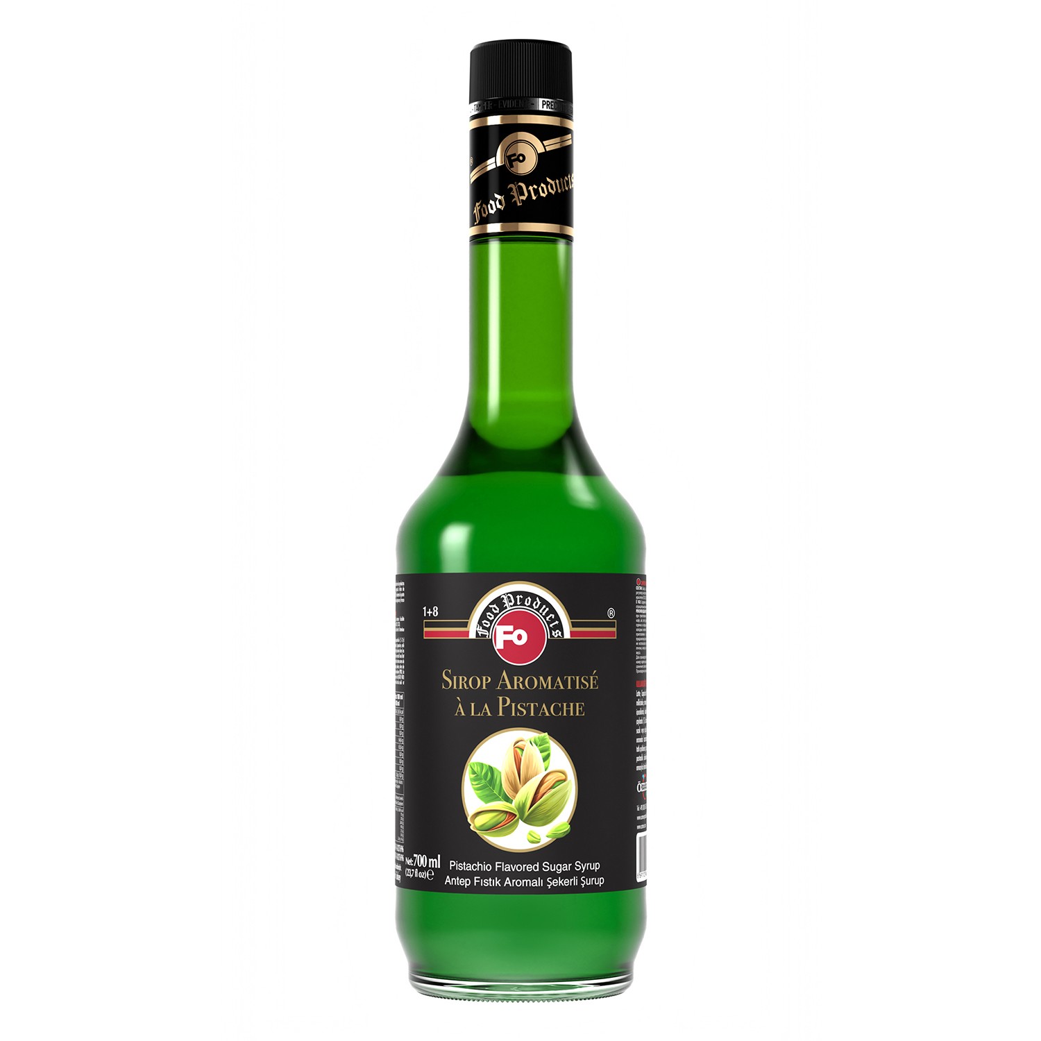 Antep Fıstık Aromalı Şekerli Şurup 700 ml