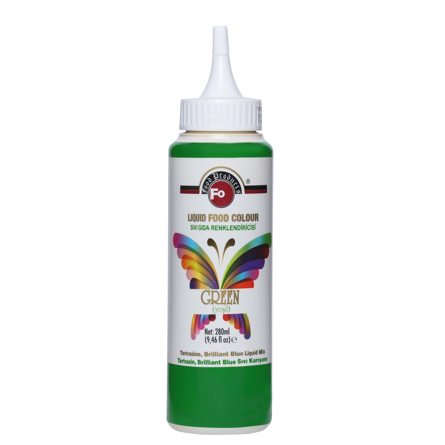Yeşil Sıvı Gıda Boyası 280 ml