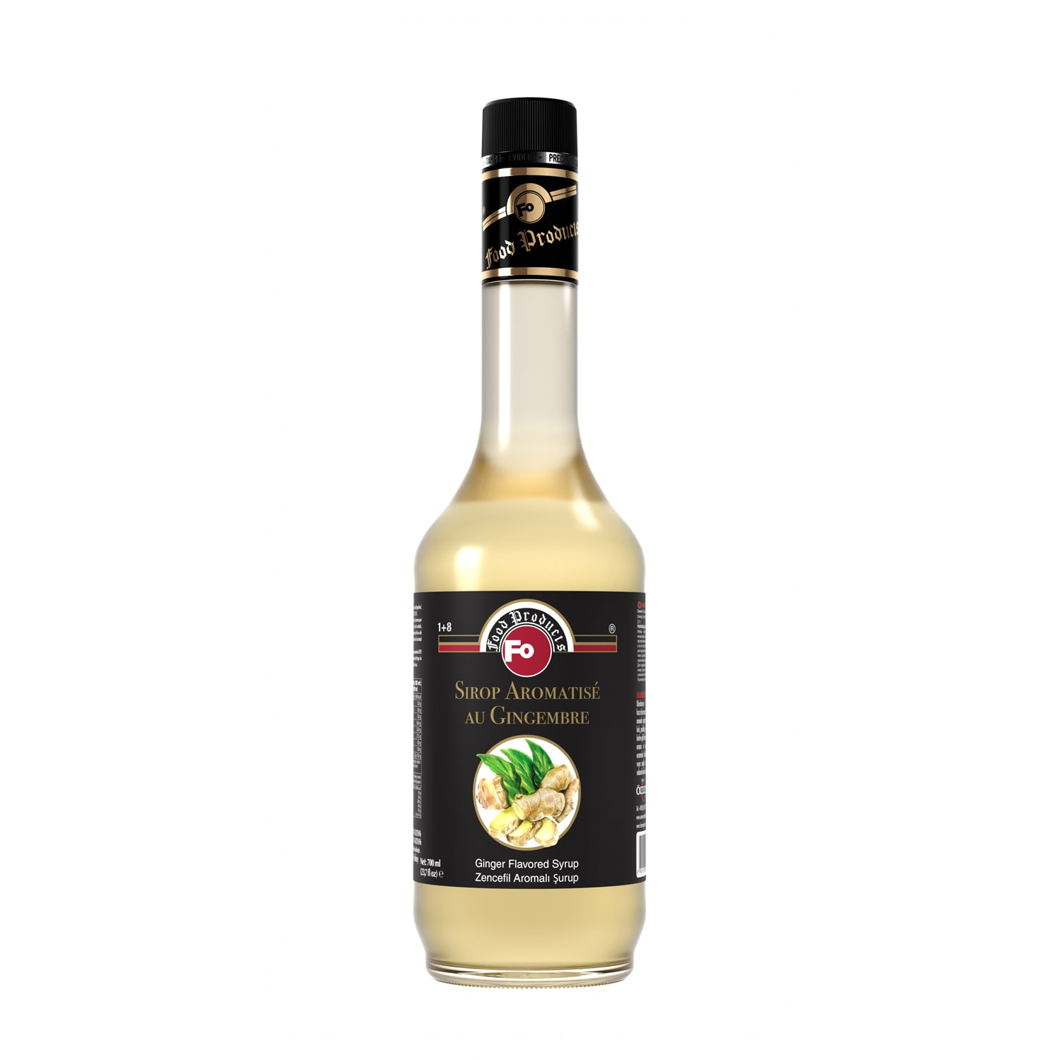 Zencefil Aromalı Şurup 700 ml