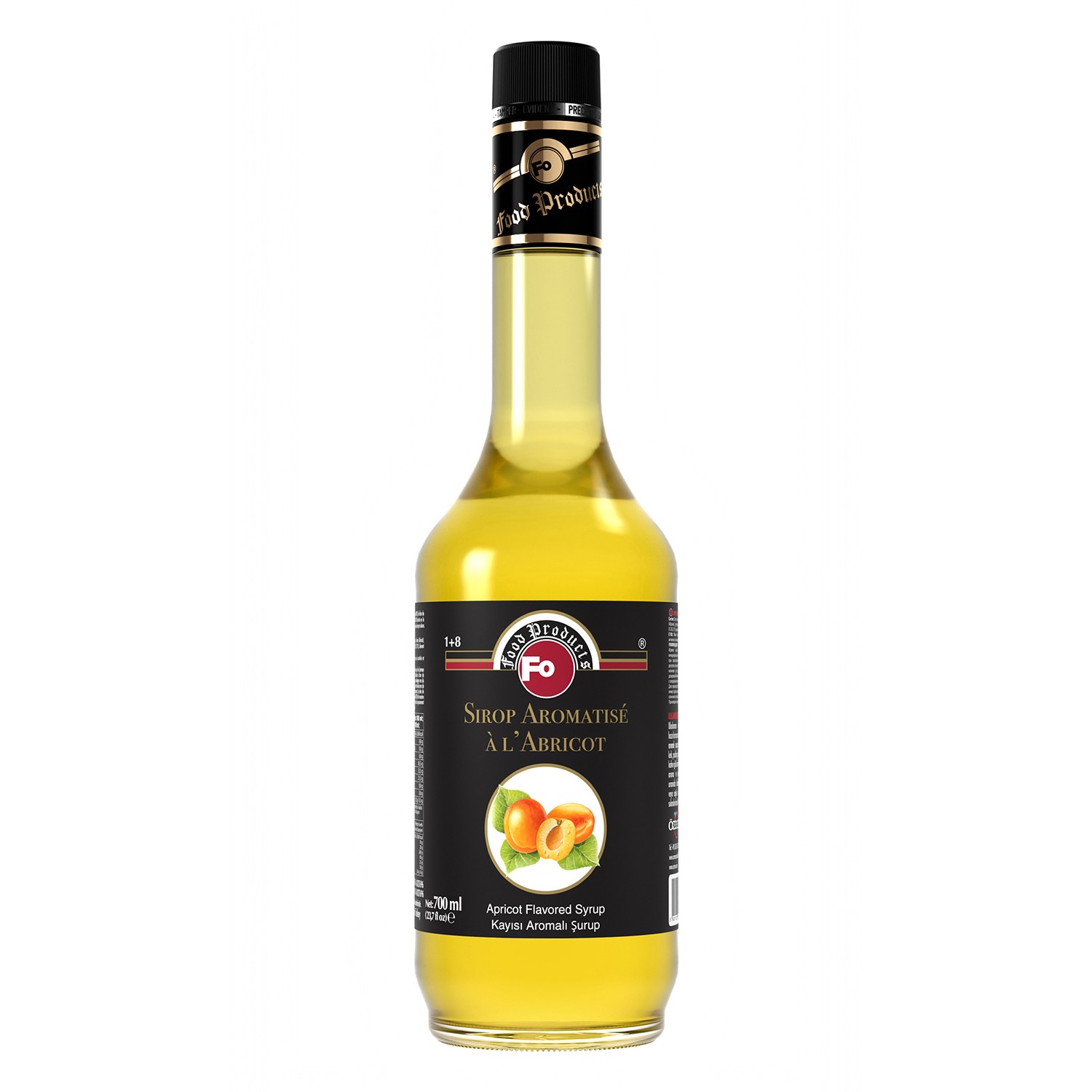 Kayısı Aromalı Şurup 700 ml
