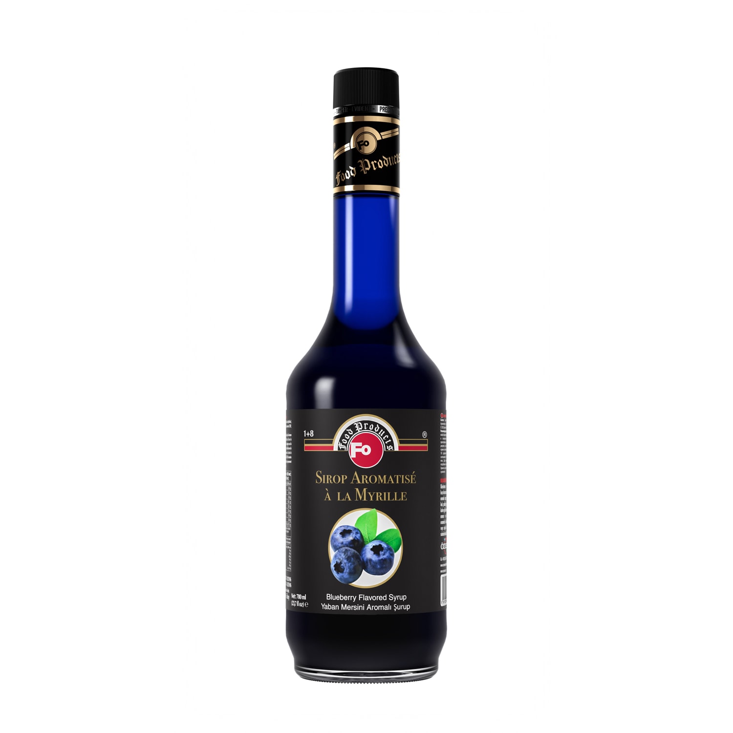 Mavi Yaban Mersini Aromalı Şurup 700 ml