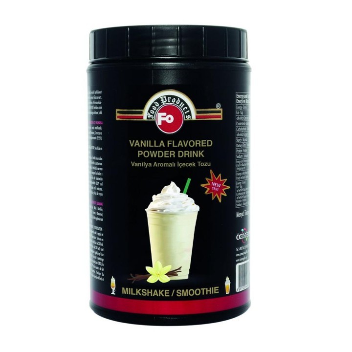 Vanilya Aromalı İçecek Tozu / Milkshake 1 kg