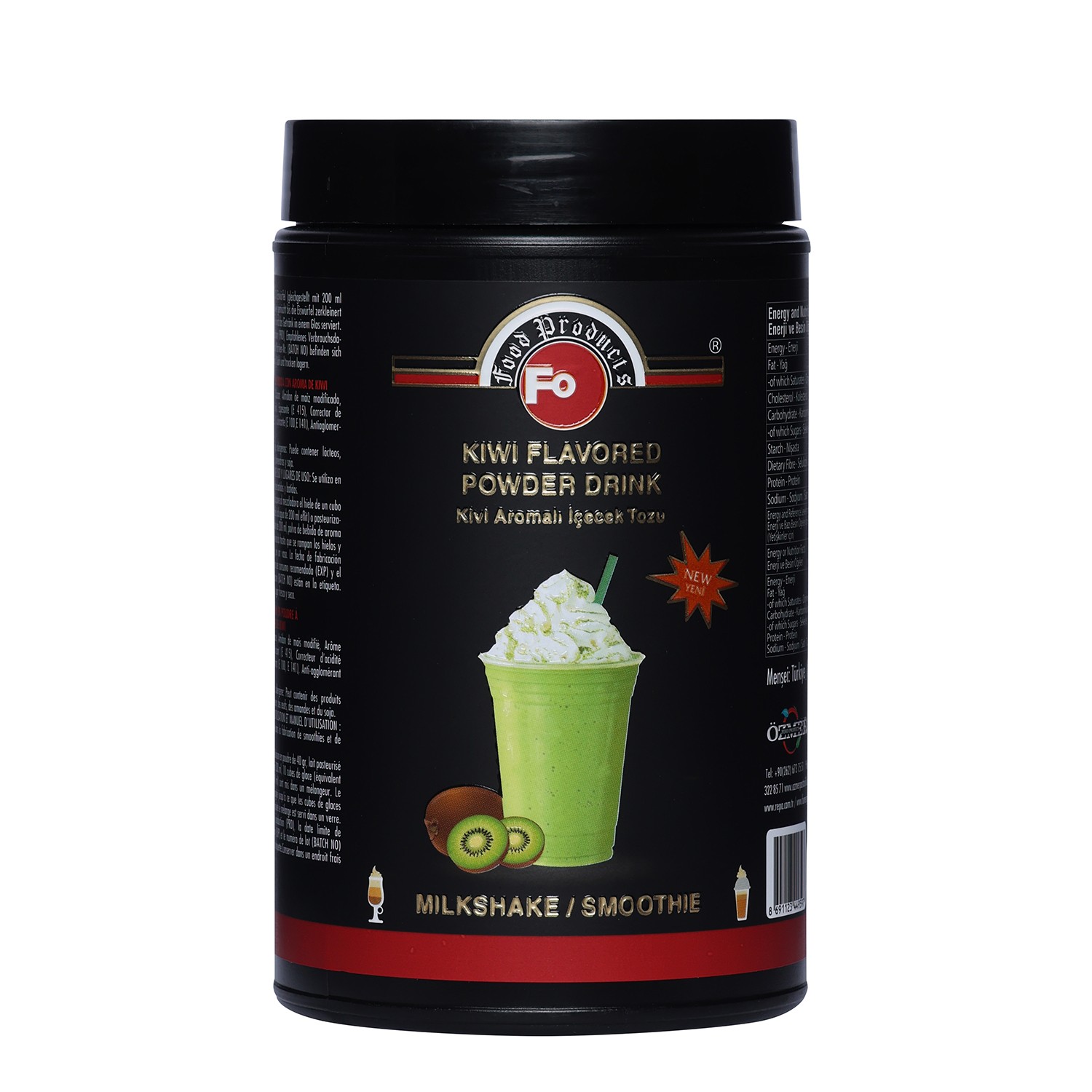 Kivi Aromalı İçecek Tozu / Milkshake 1 kg