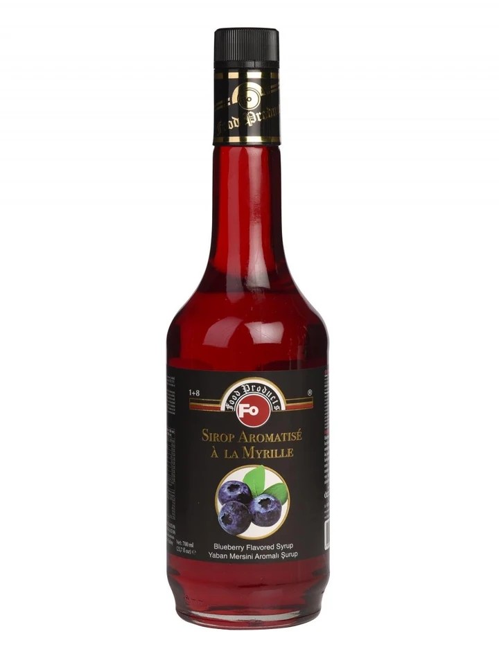 Yaban Mersini Aromalı Şurup 700 ml