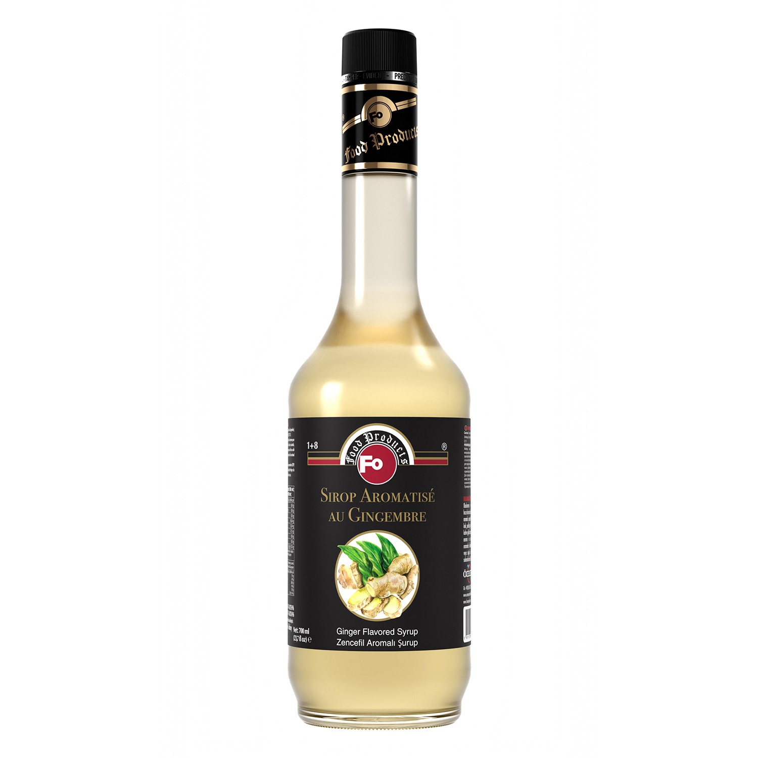 Zencefil Aromalı Şurup 700 ml