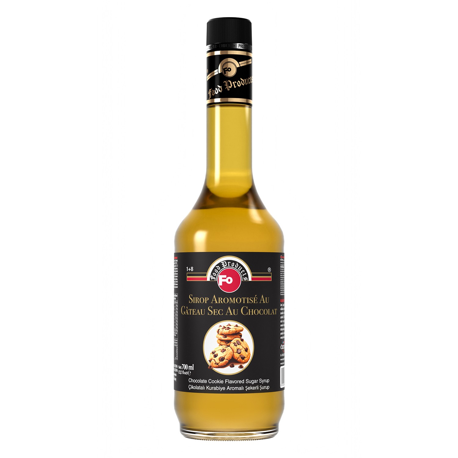 Çikolatalı Kurabiye Aromalı Şurup - Şekerli 700 ml