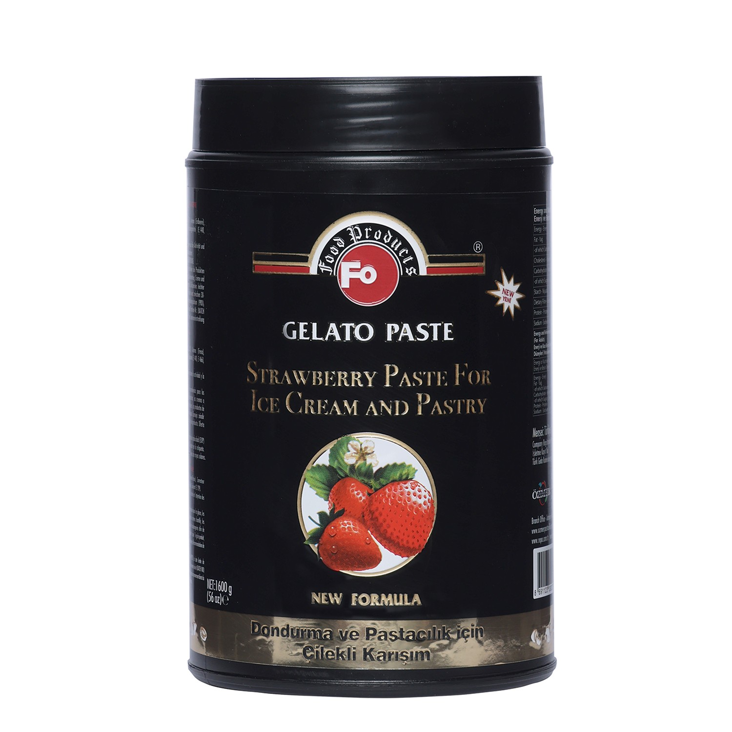 Çilekli Dondurma ve Pastacılık için Karışım 1600 gr