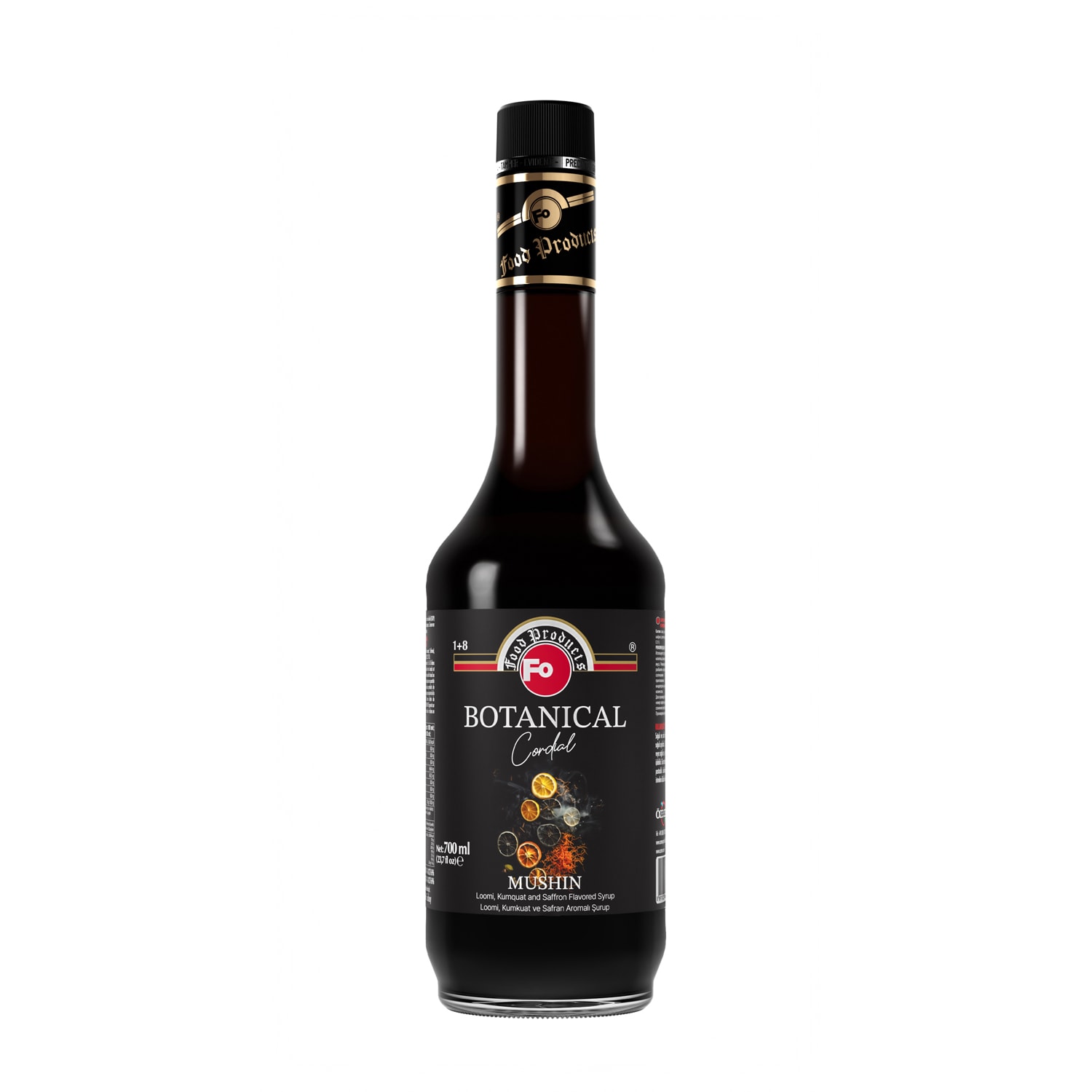 Loomi, Kumkuat ve Safran Aromalı Şurup - Mushin 700 ml