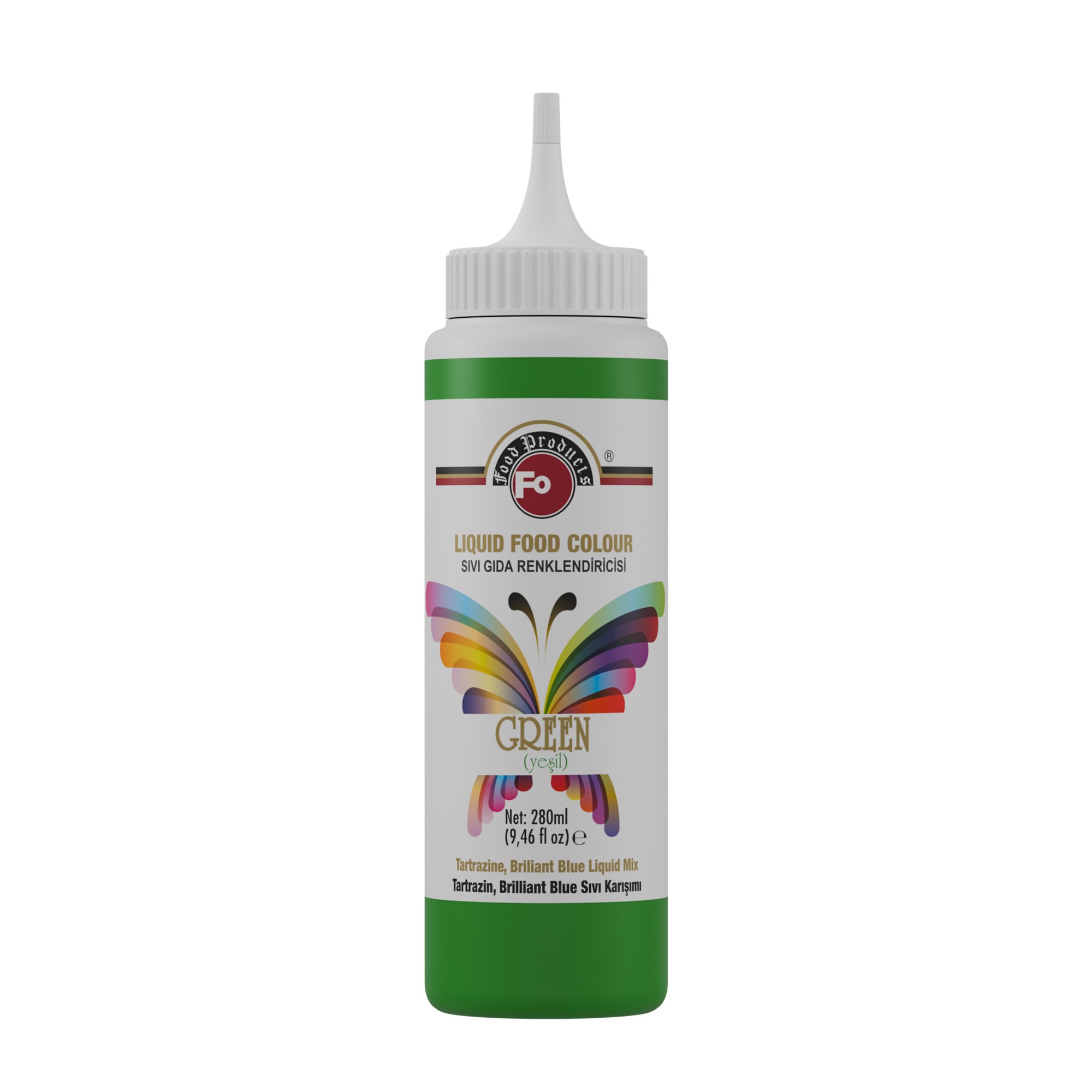 Yeşil Sıvı Gıda Boyası 280 ml