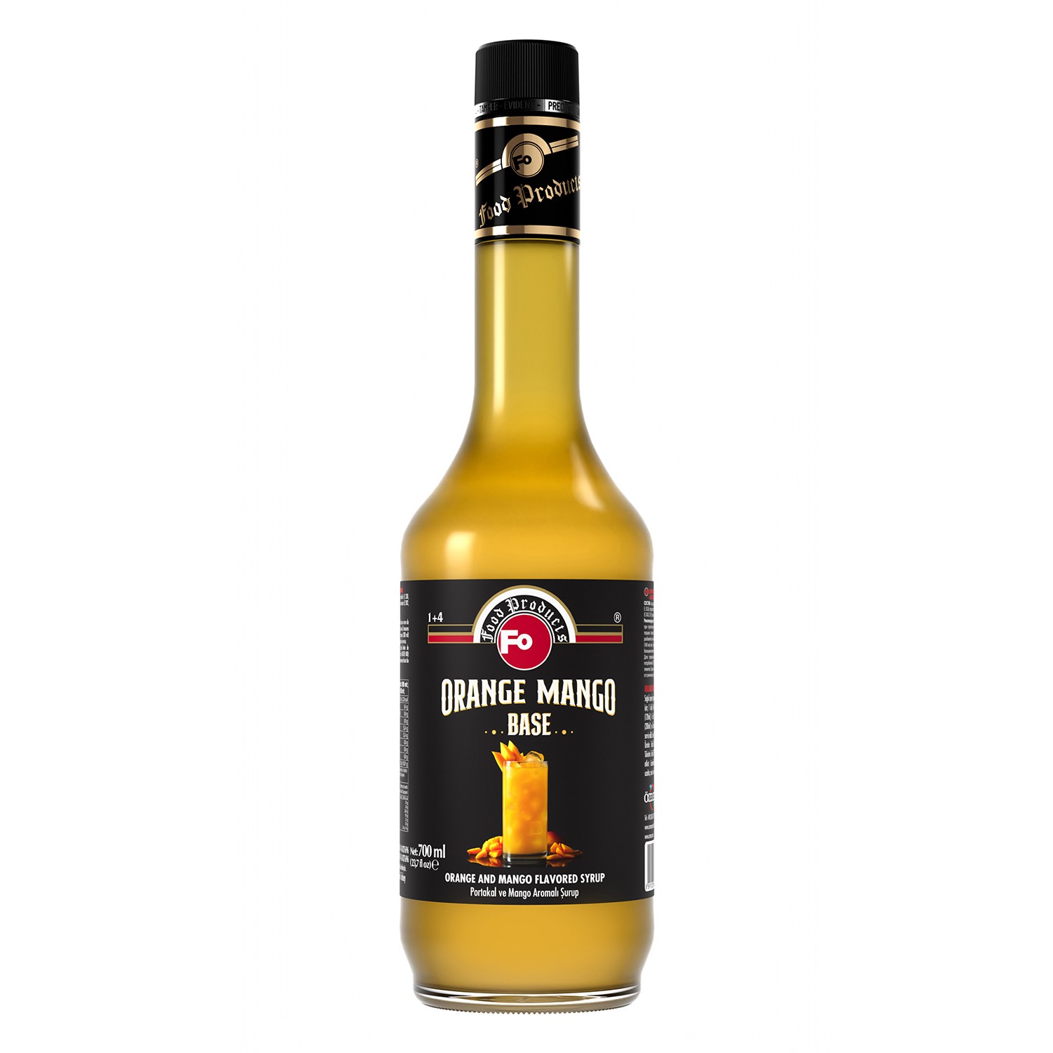 Portakal Ve Mango Aromalı Baz Şurup 700 ml