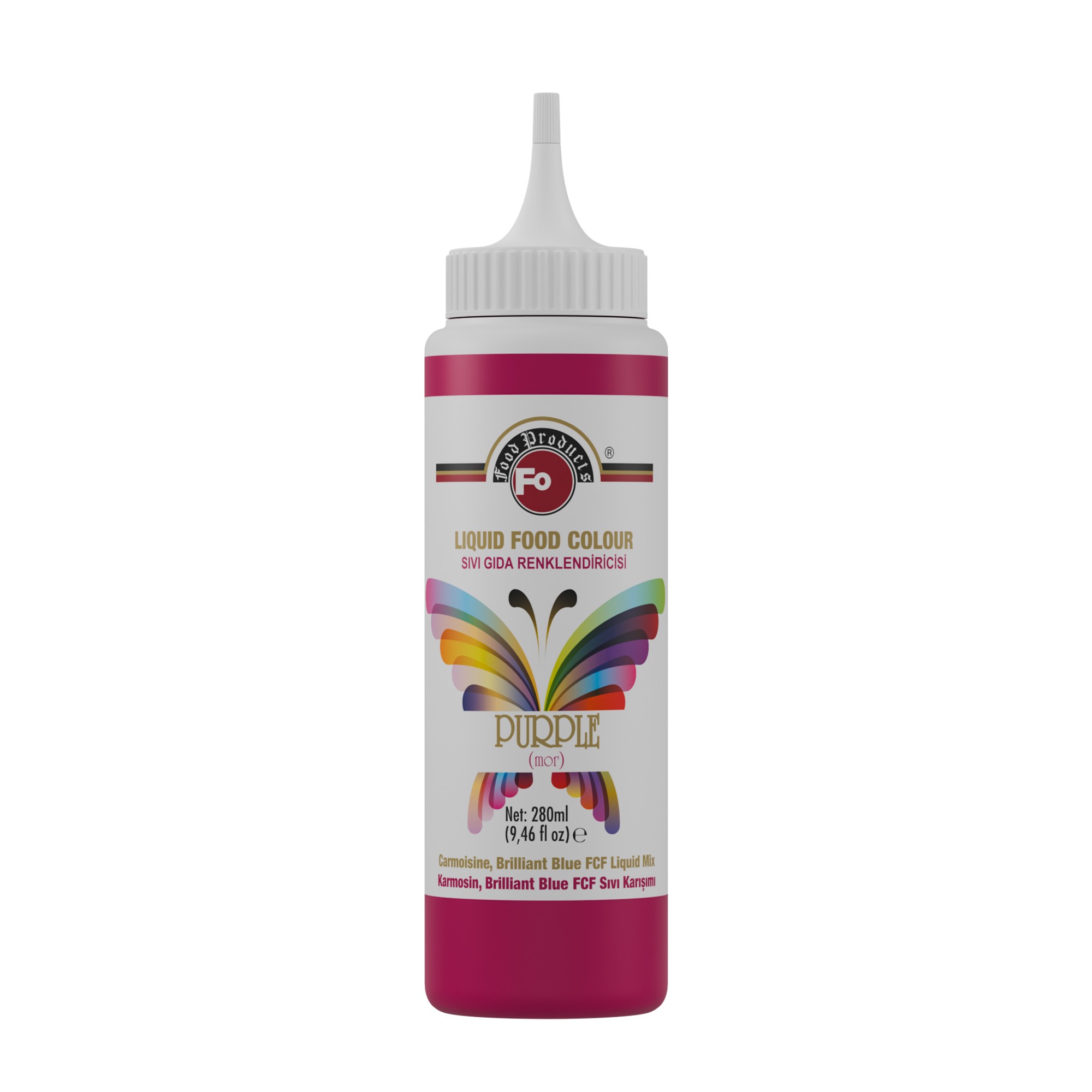 Mor Sıvı Gıda Boyası 280 ml
