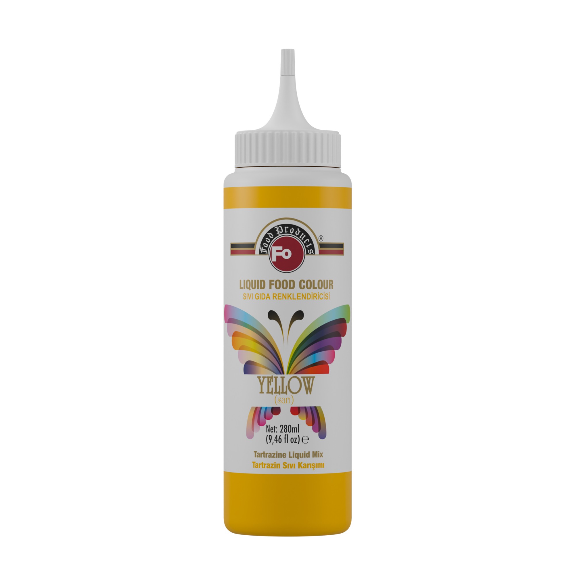 Sarı Sıvı Gıda Boyası 280 ml
