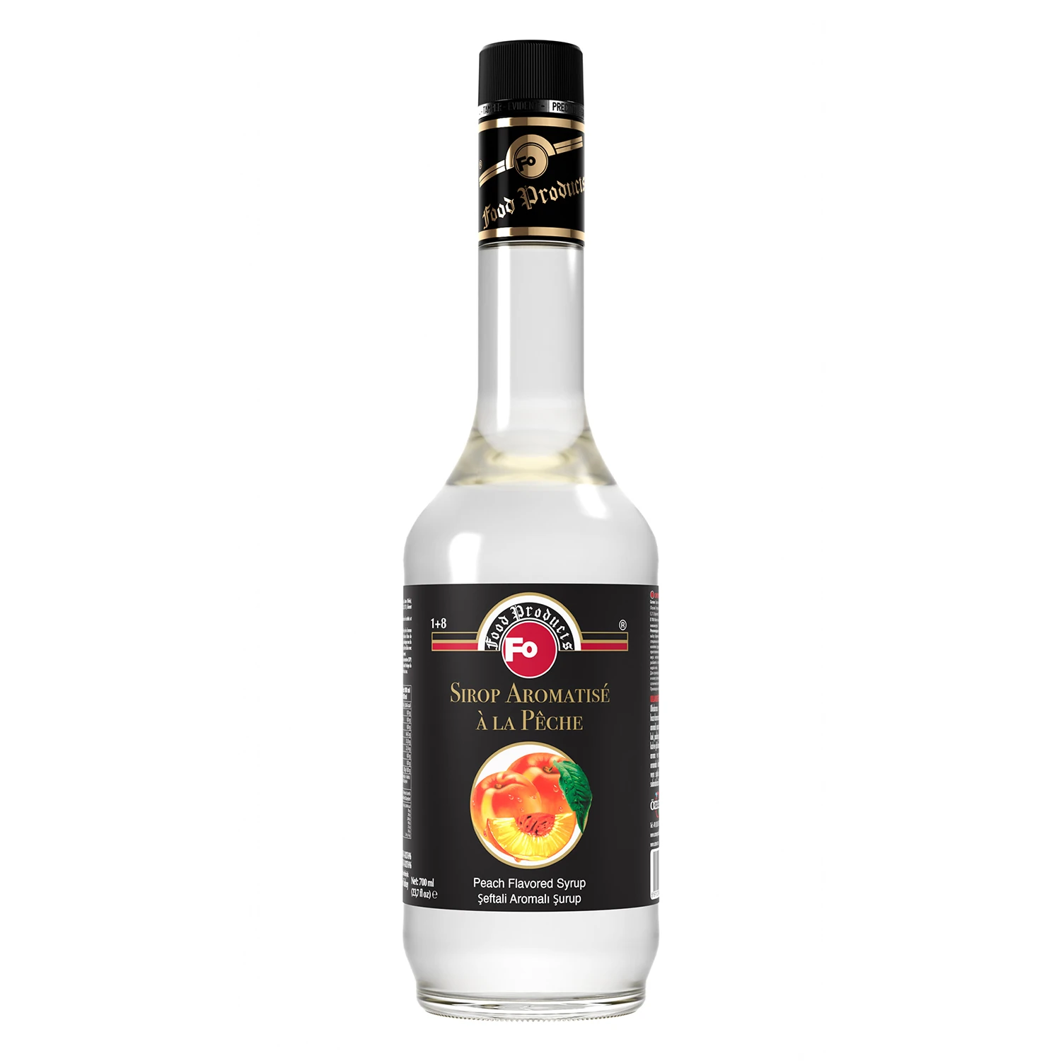 Şeftali Aromalı Şurup 700 ml