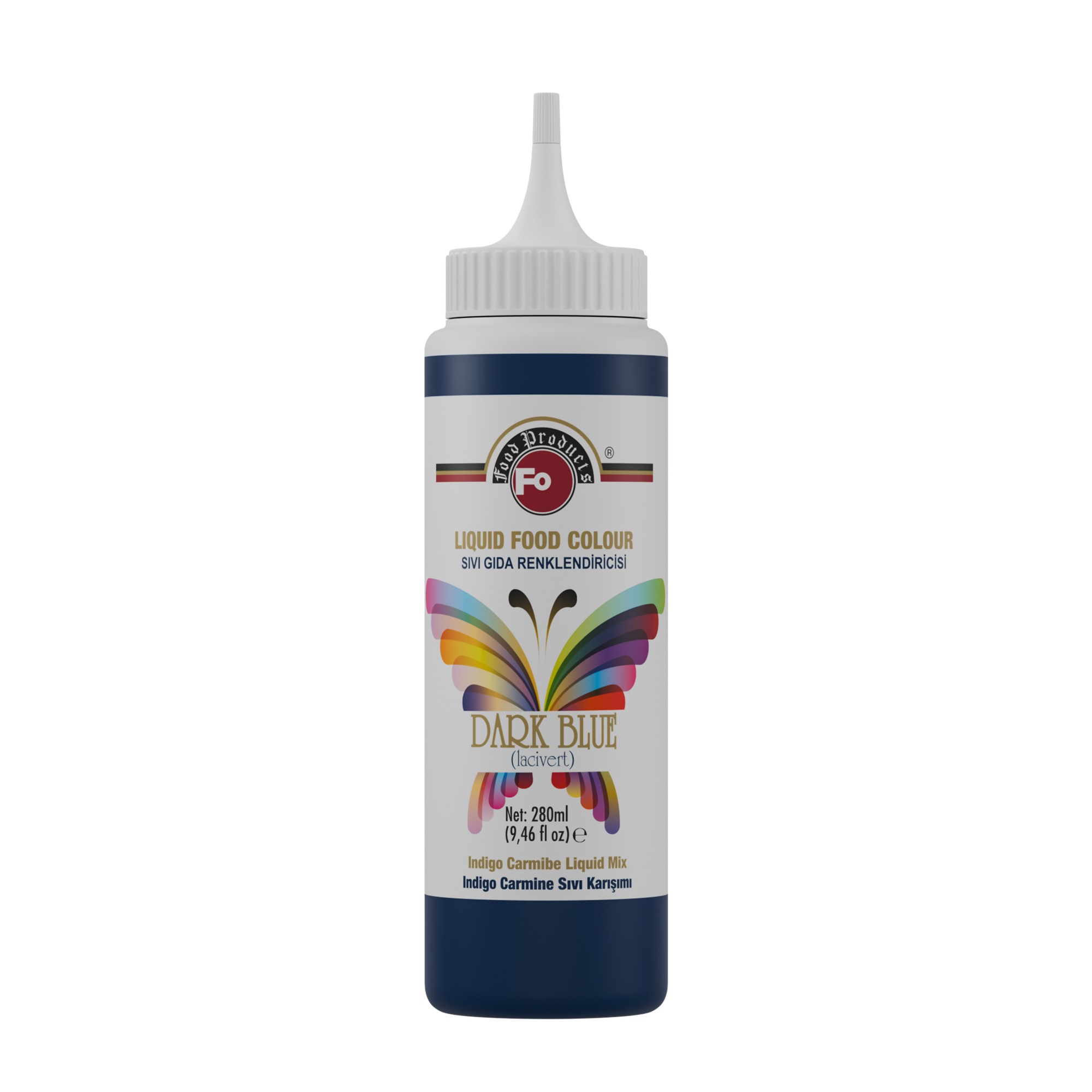 Lacivert Sıvı Gıda Boyası 280 ml