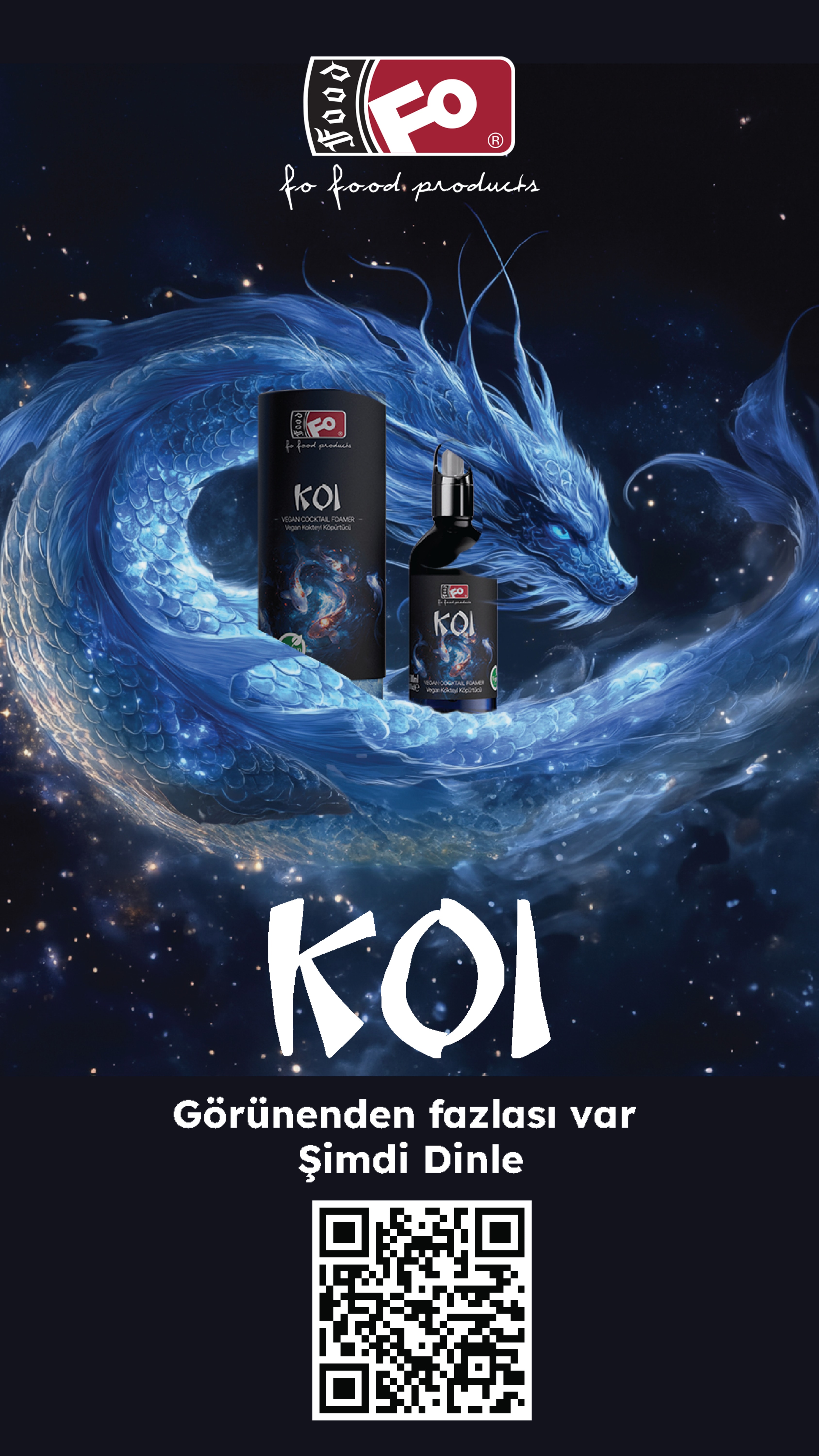 KOI Kokteyl Köpürtücü Damla Foamer 100 ml