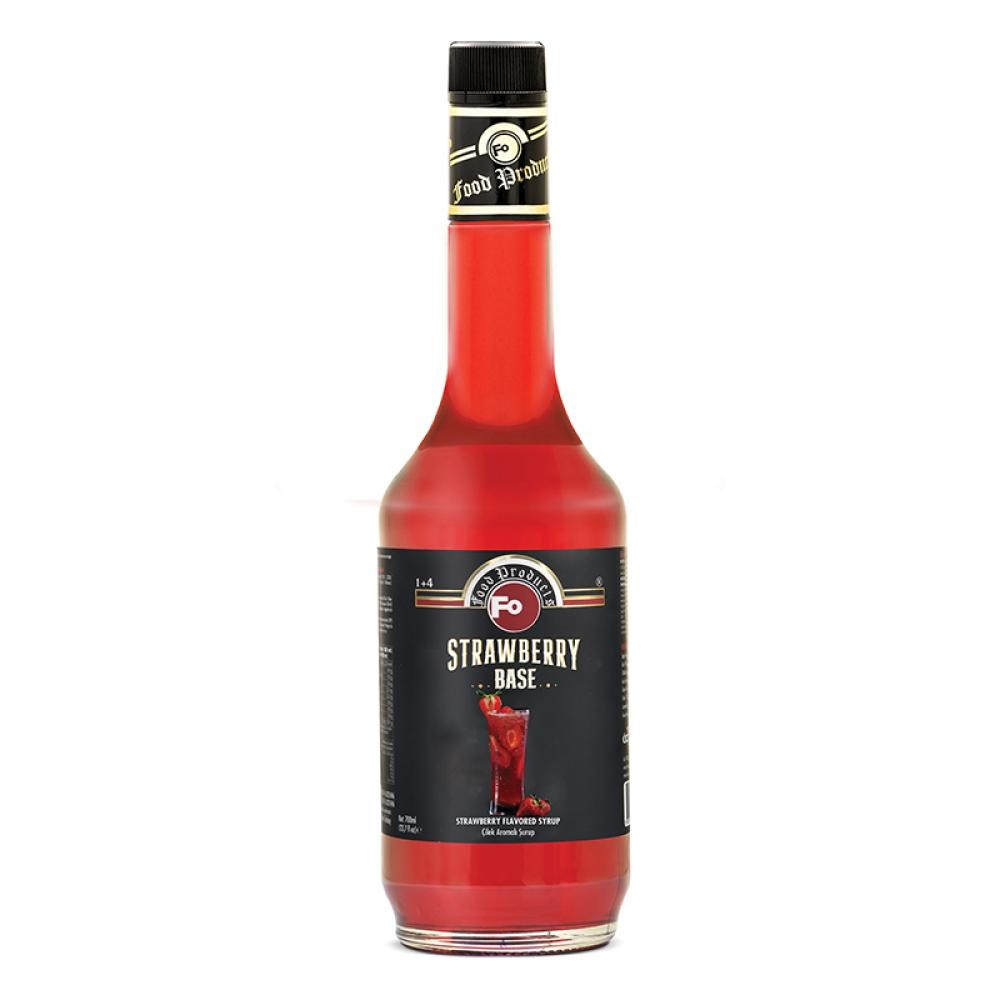 Çilek Aromalı Baz Şurup 700 ml