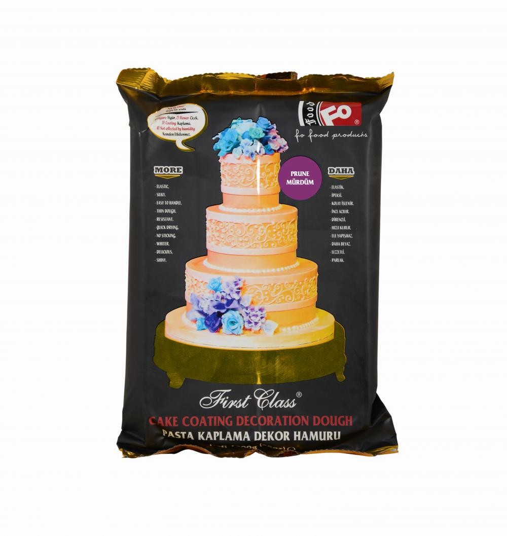Mürdüm First Class Kaplama Dekor Şeker Hamuru 1 kg